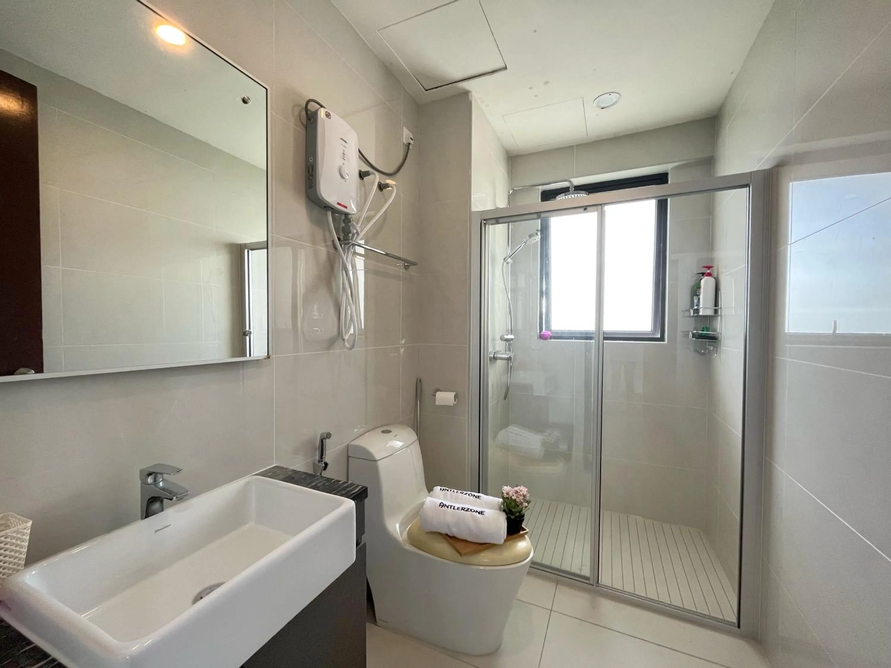 Bathroom in Country Garden by Antlerzone