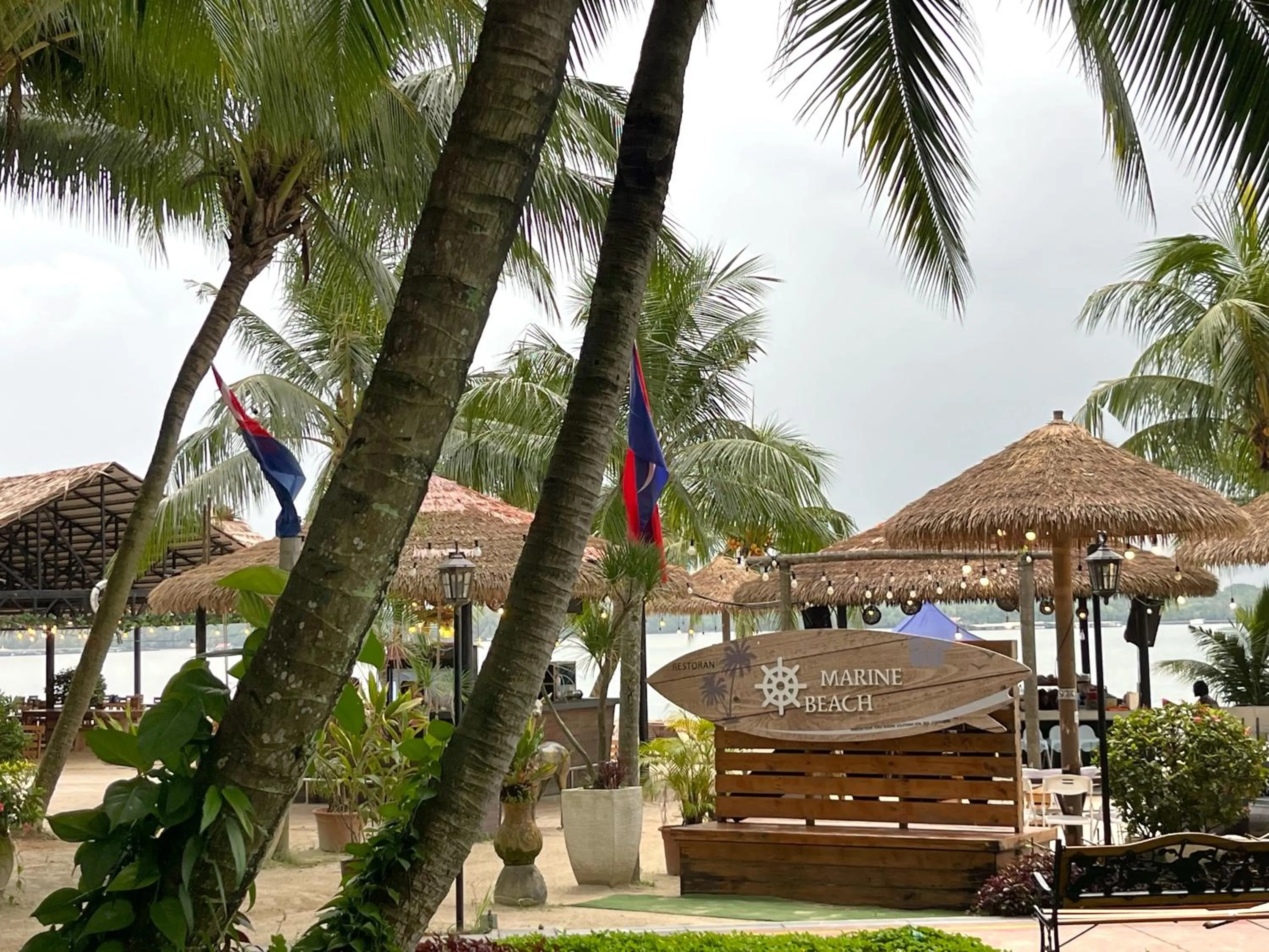 Beach in Country Garden by Antlerzone