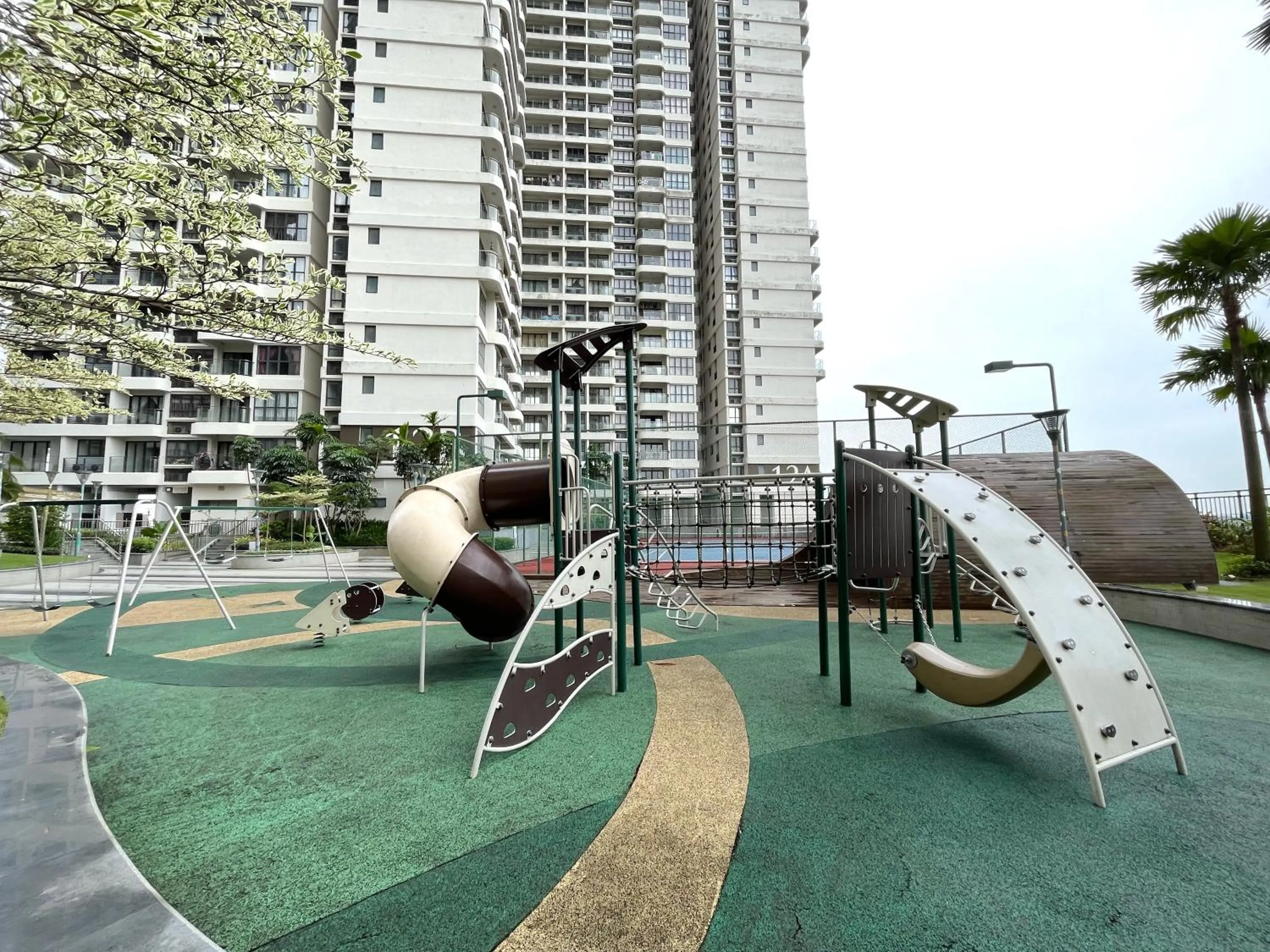 Children play ground in Country Garden by Antlerzone