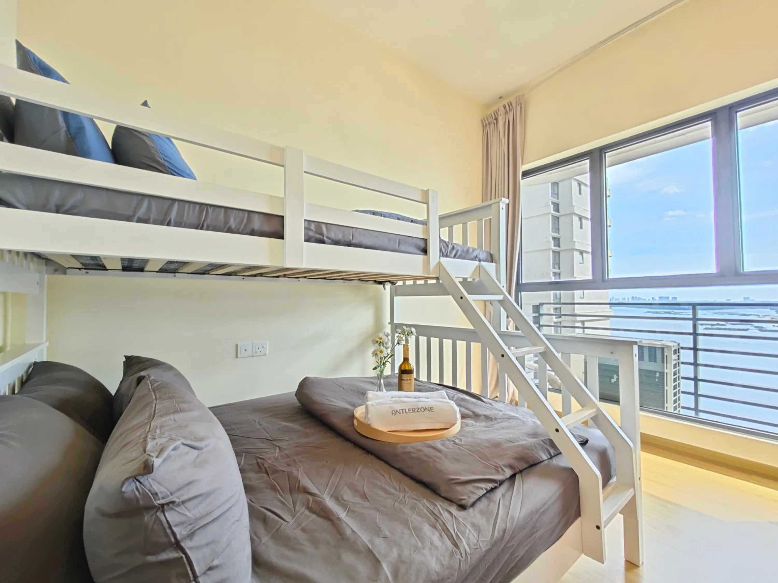 Bed in Country Garden by Antlerzone