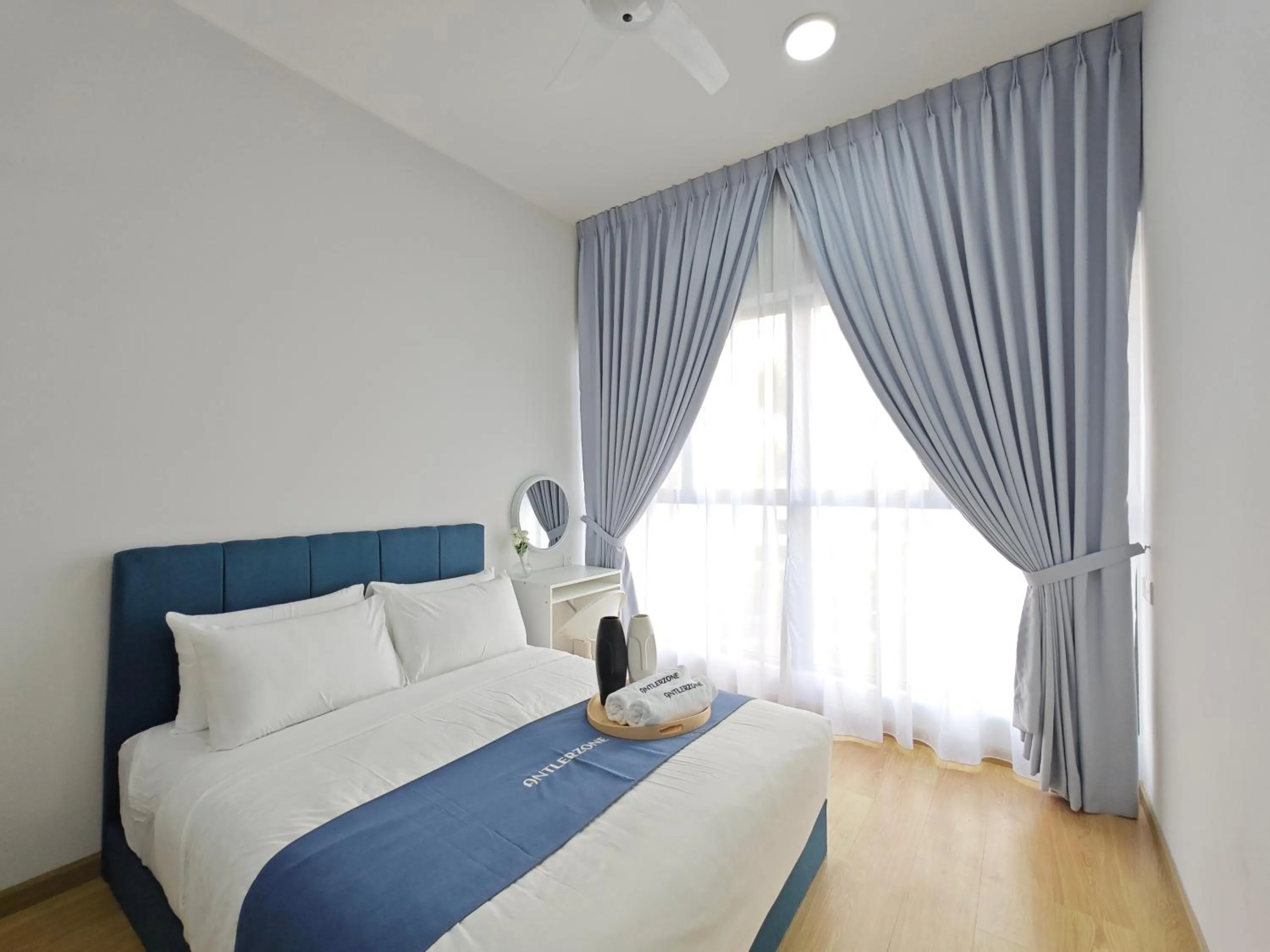 Bed in Country Garden by Antlerzone