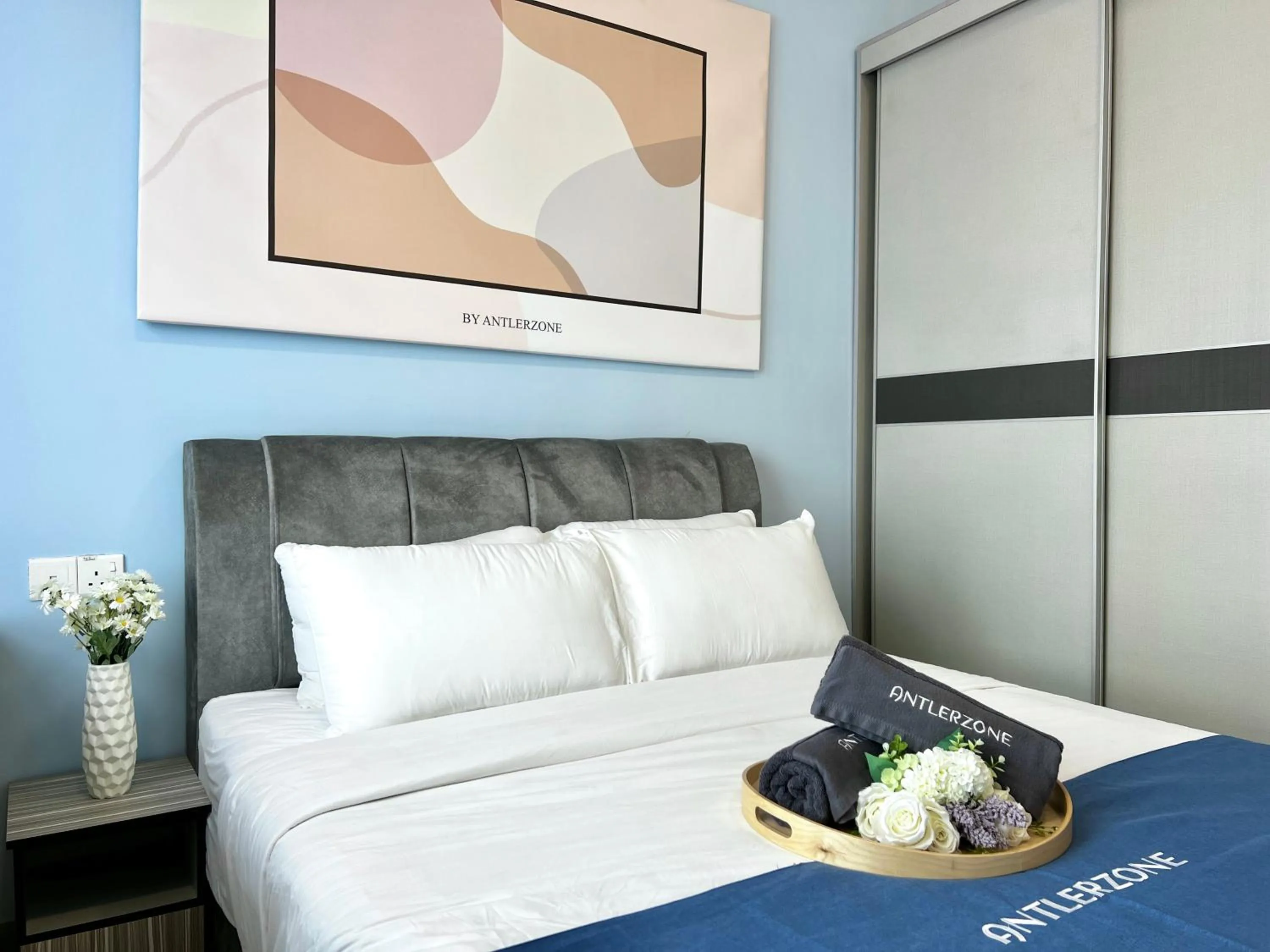 Bed in Country Garden by Antlerzone