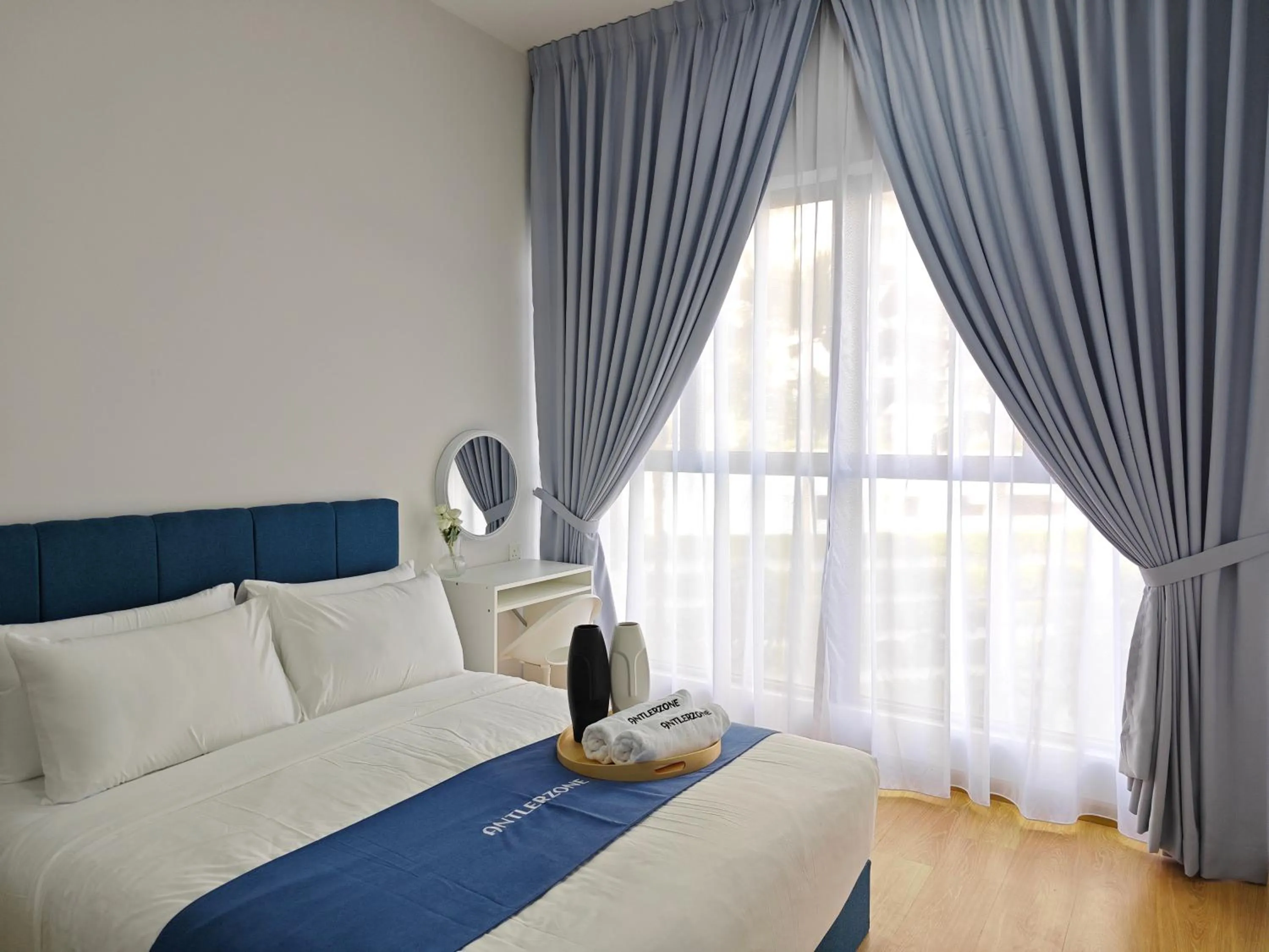 Bed in Country Garden by Antlerzone