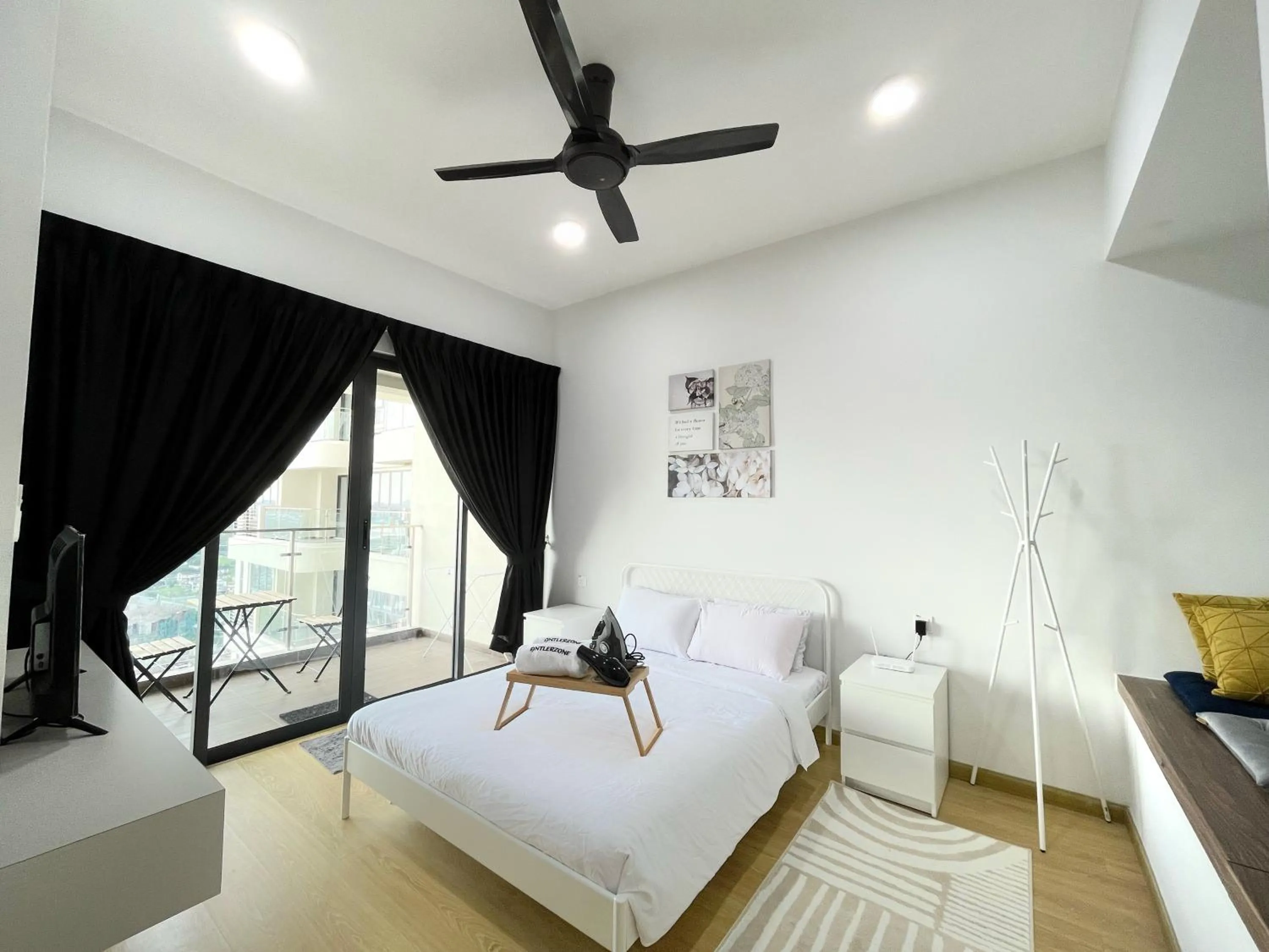 Bed in Country Garden by Antlerzone