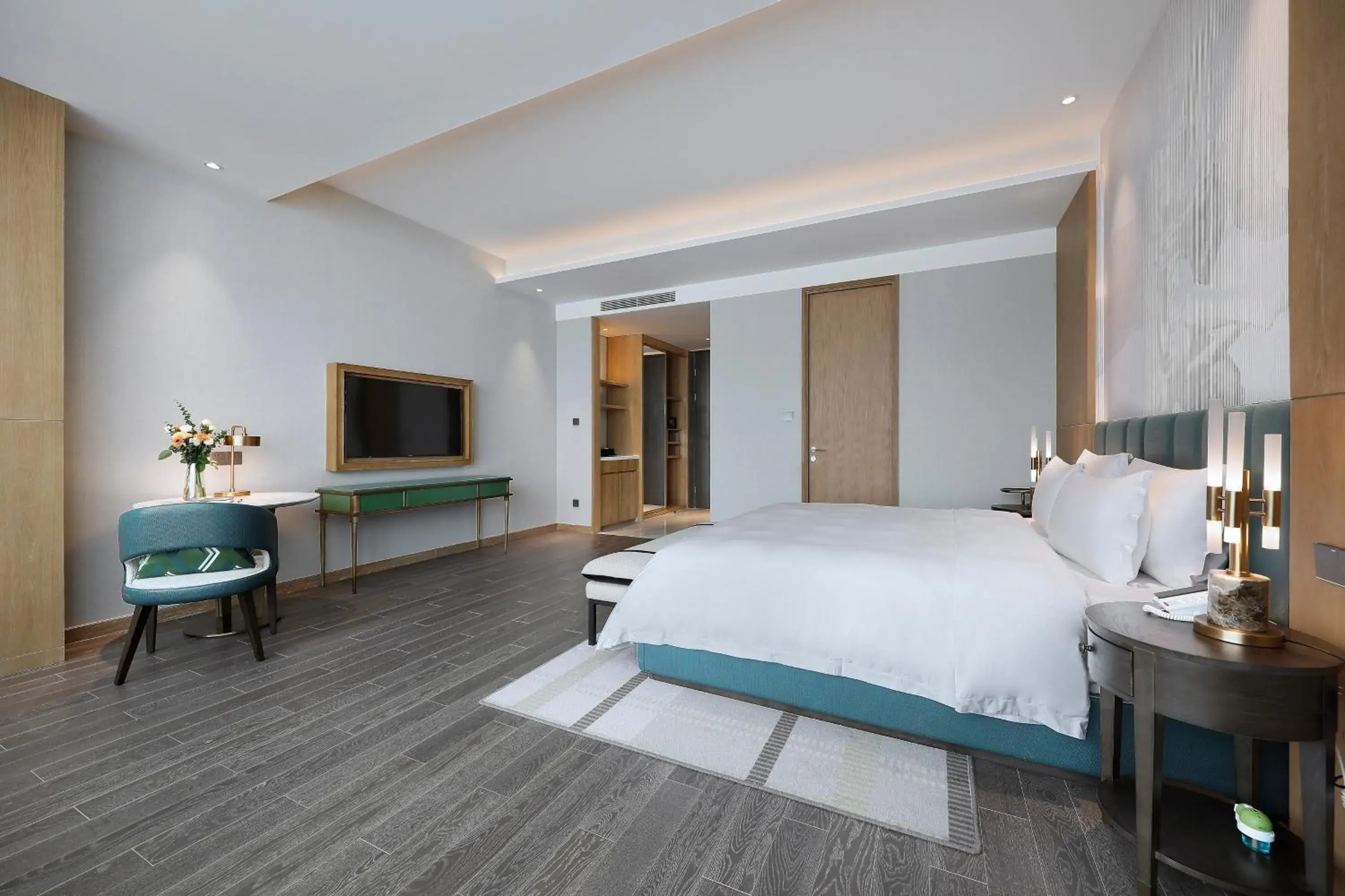 Business King Room in Qingdao Oriental Studio Chuangzhi SSAW Hotel Business King Room in Qingdao Oriental Studio Chuangzhi SSAW Hotel