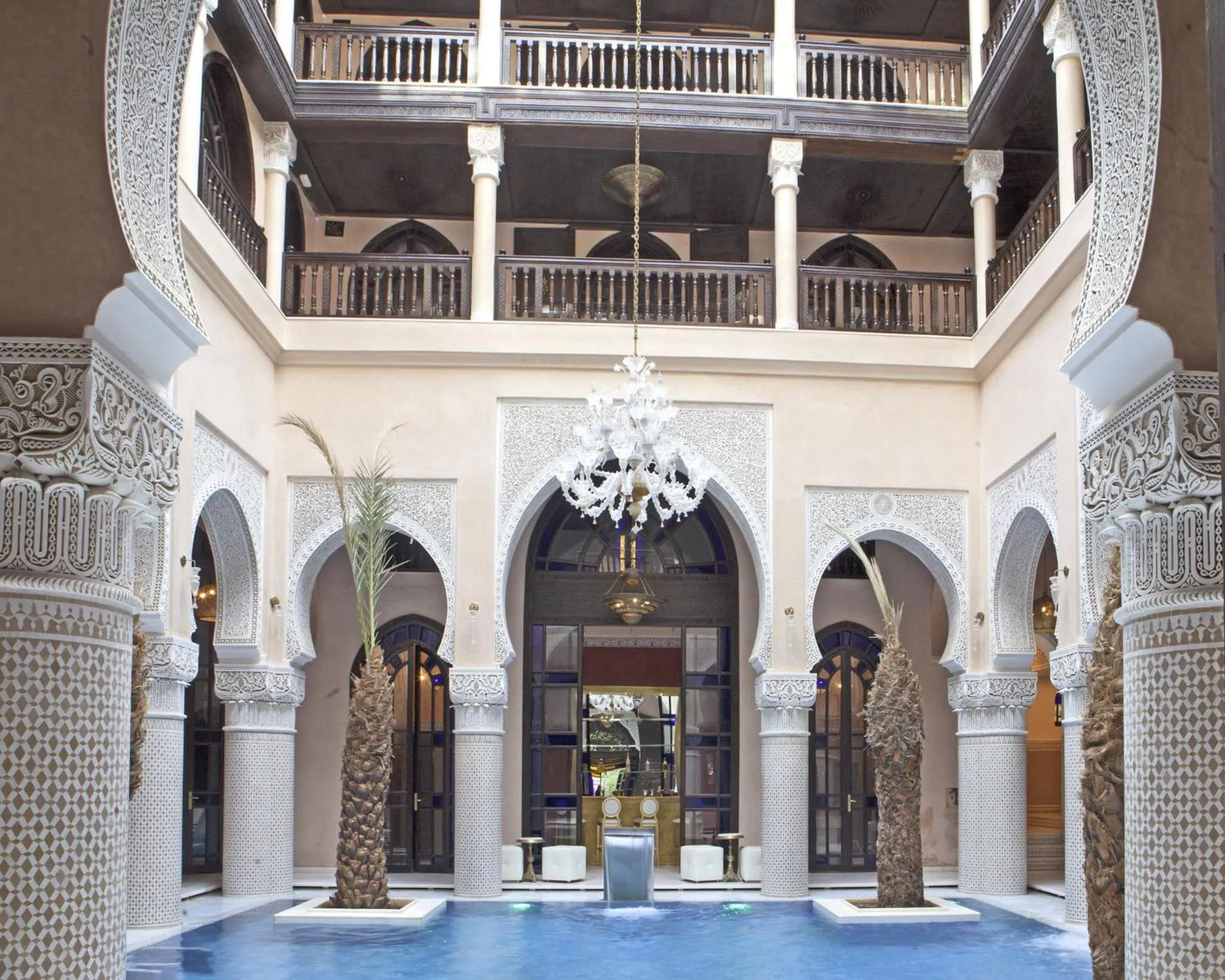 Patio in Palais Shéhérazade & Spa