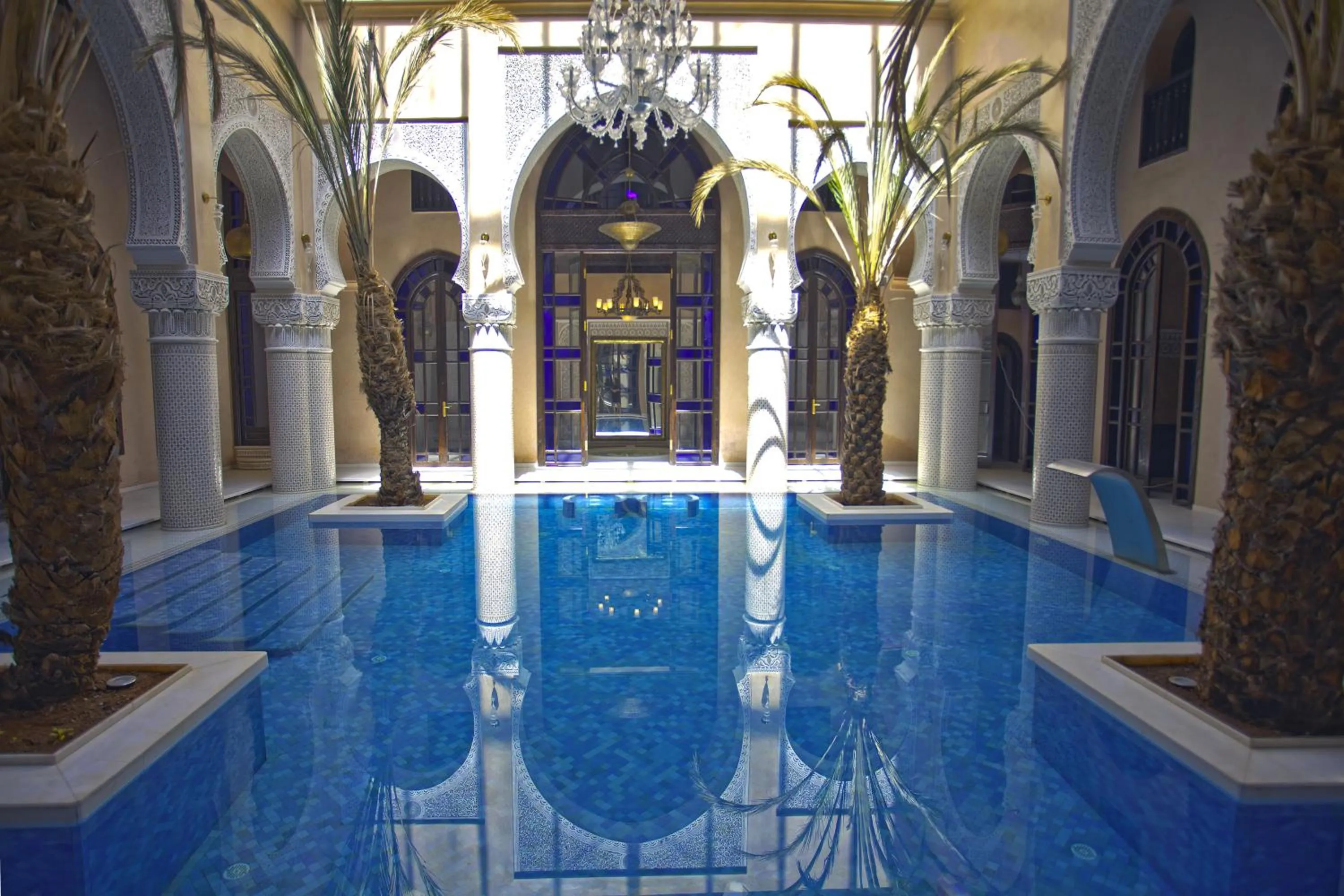 Patio in Palais Shéhérazade & Spa