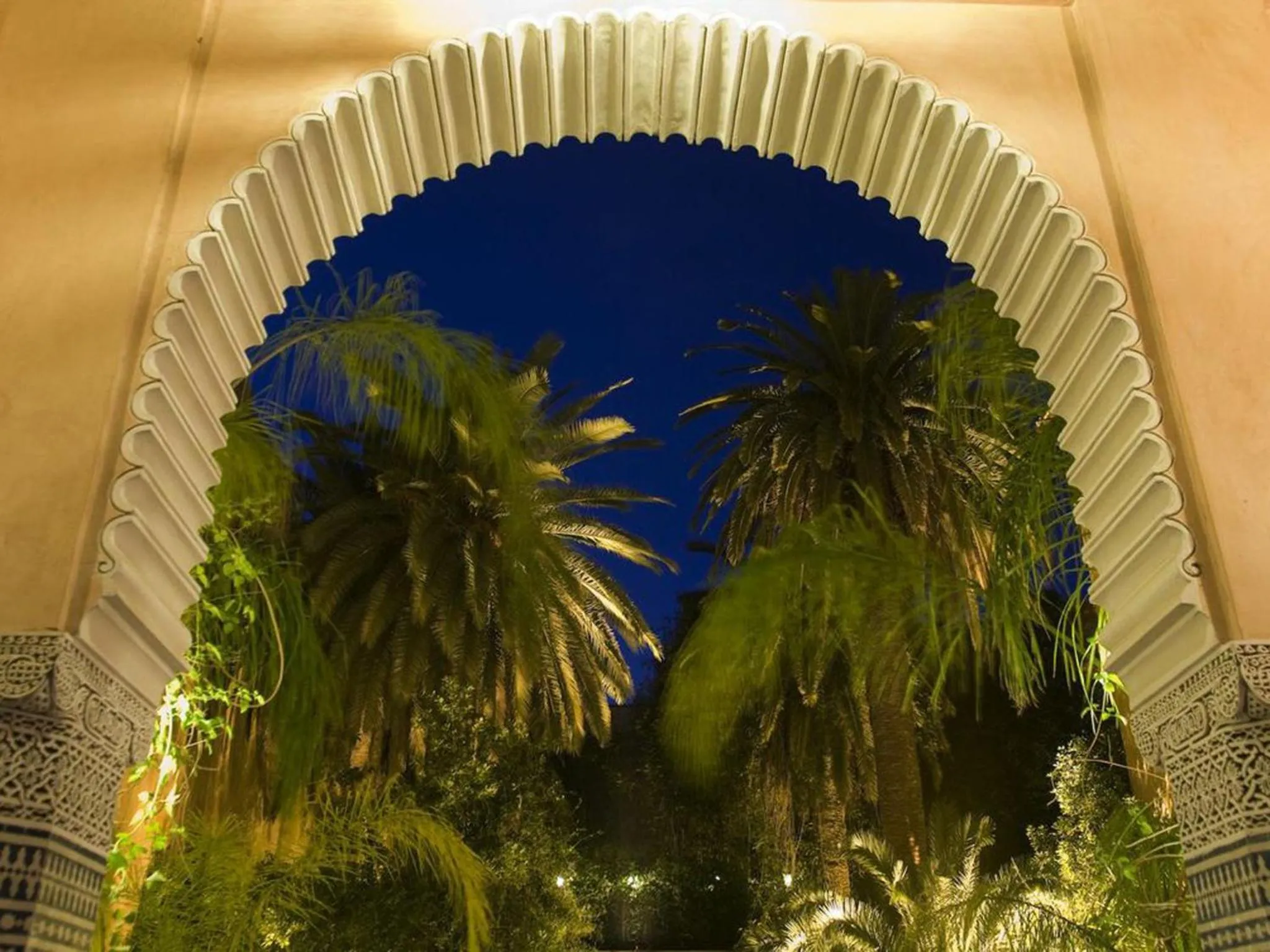 Patio in Palais Shéhérazade & Spa