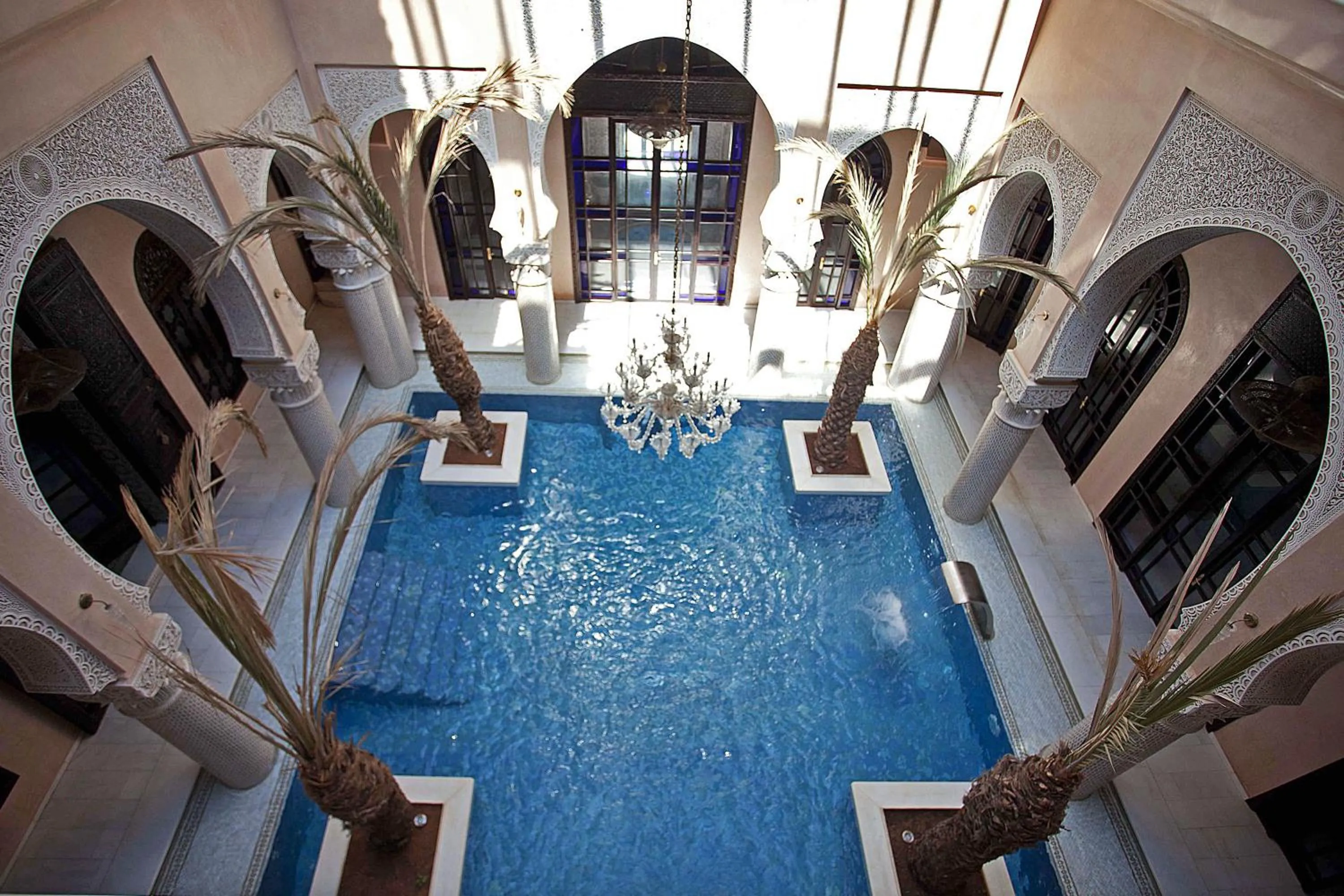 Patio in Palais Shéhérazade & Spa