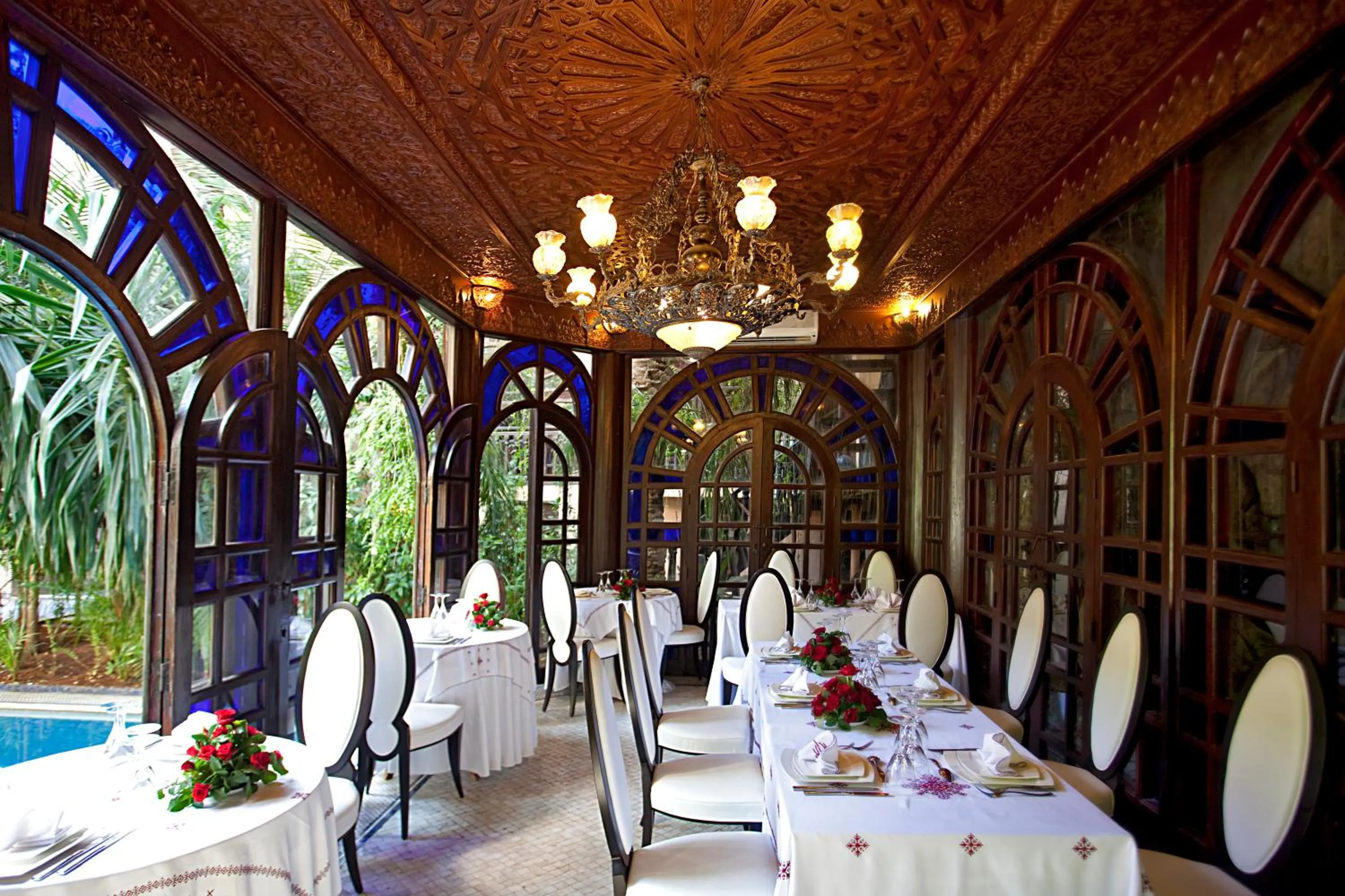 Patio in Palais Shéhérazade & Spa