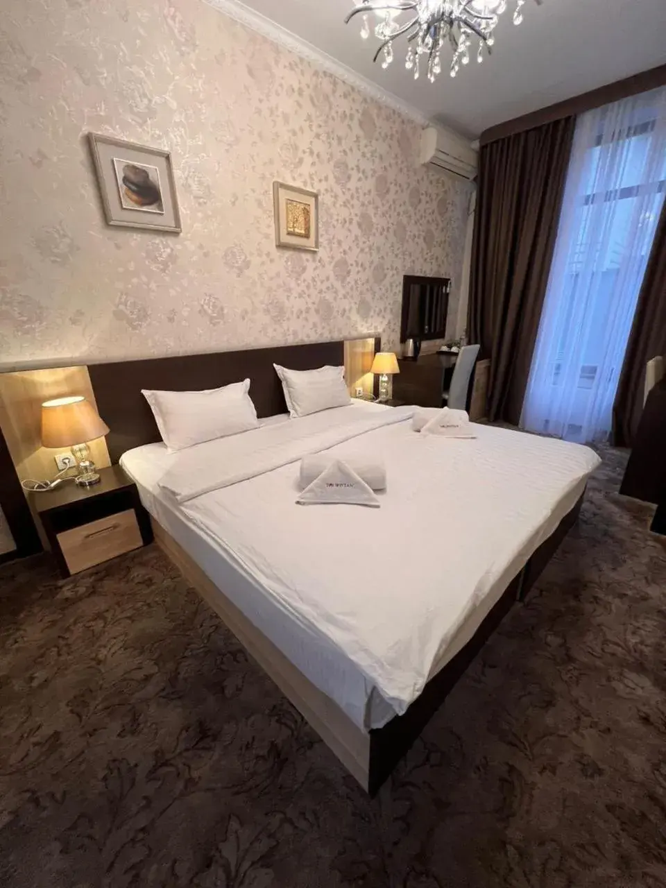 Double Room in Hotel Touristan Bishkek Double Room in Hotel Touristan Bishkek