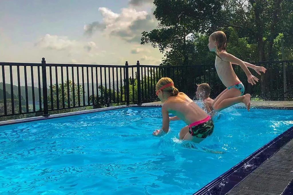 Swimming pool in The Grand Hills