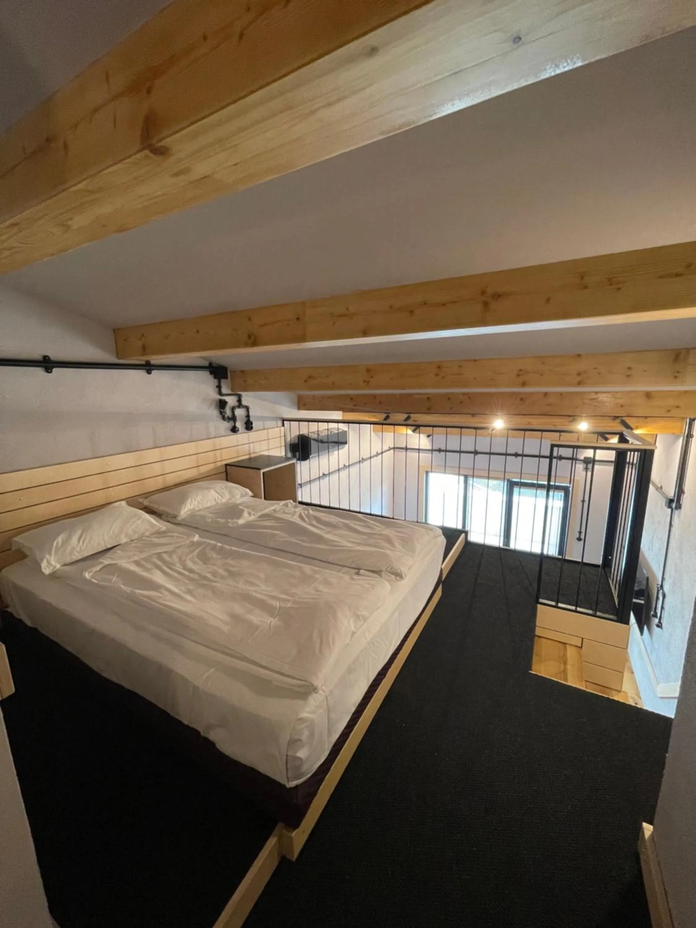 Bed in Art Hotel 158