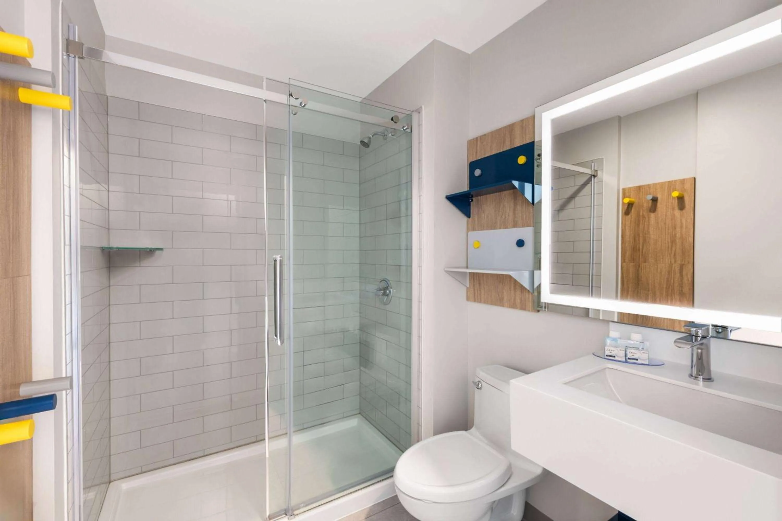 Bathroom in Microtel Inn & Suites by Wyndham Lachute