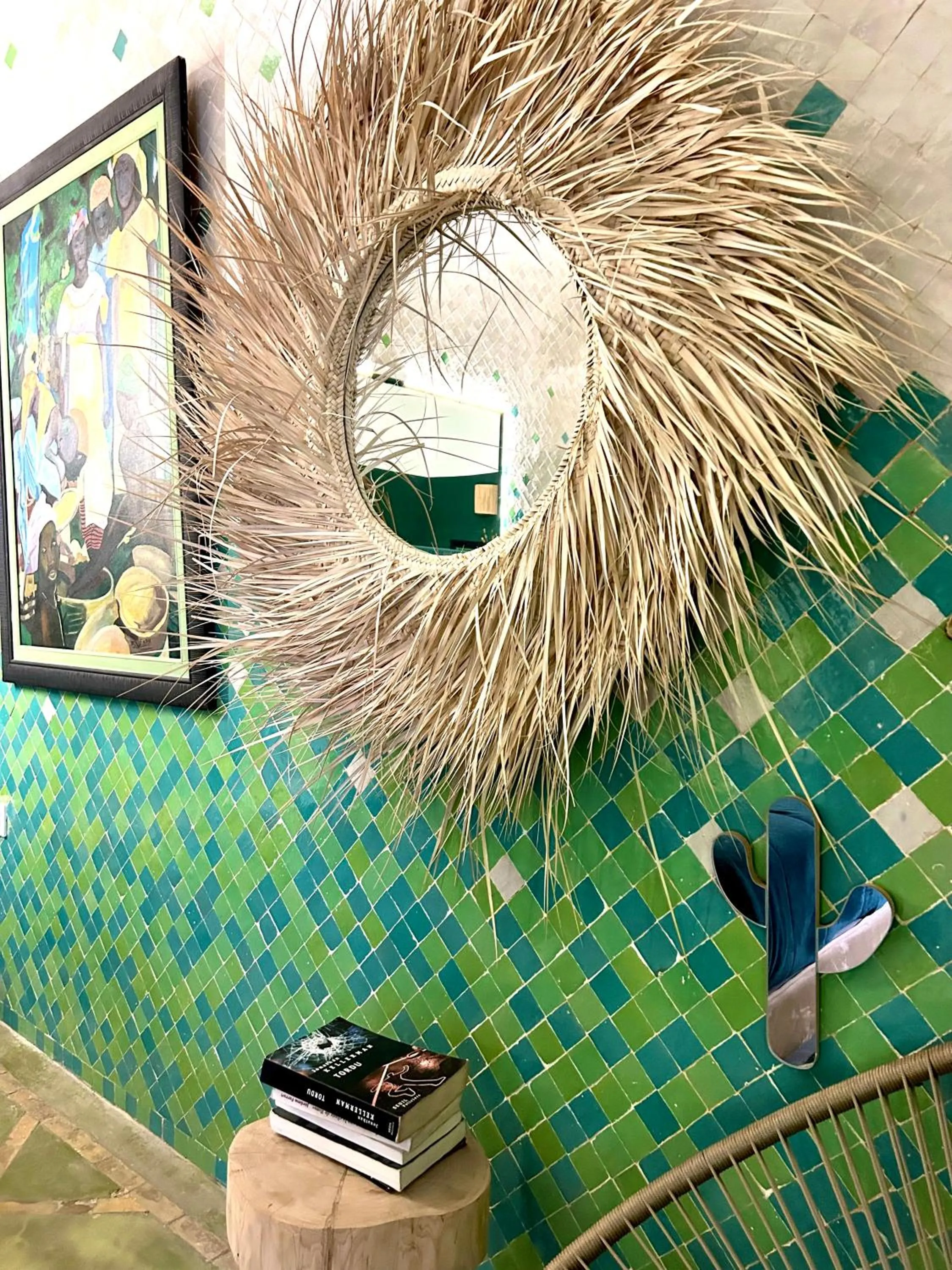 Photo of the whole room in Riad Lauriers Blancs