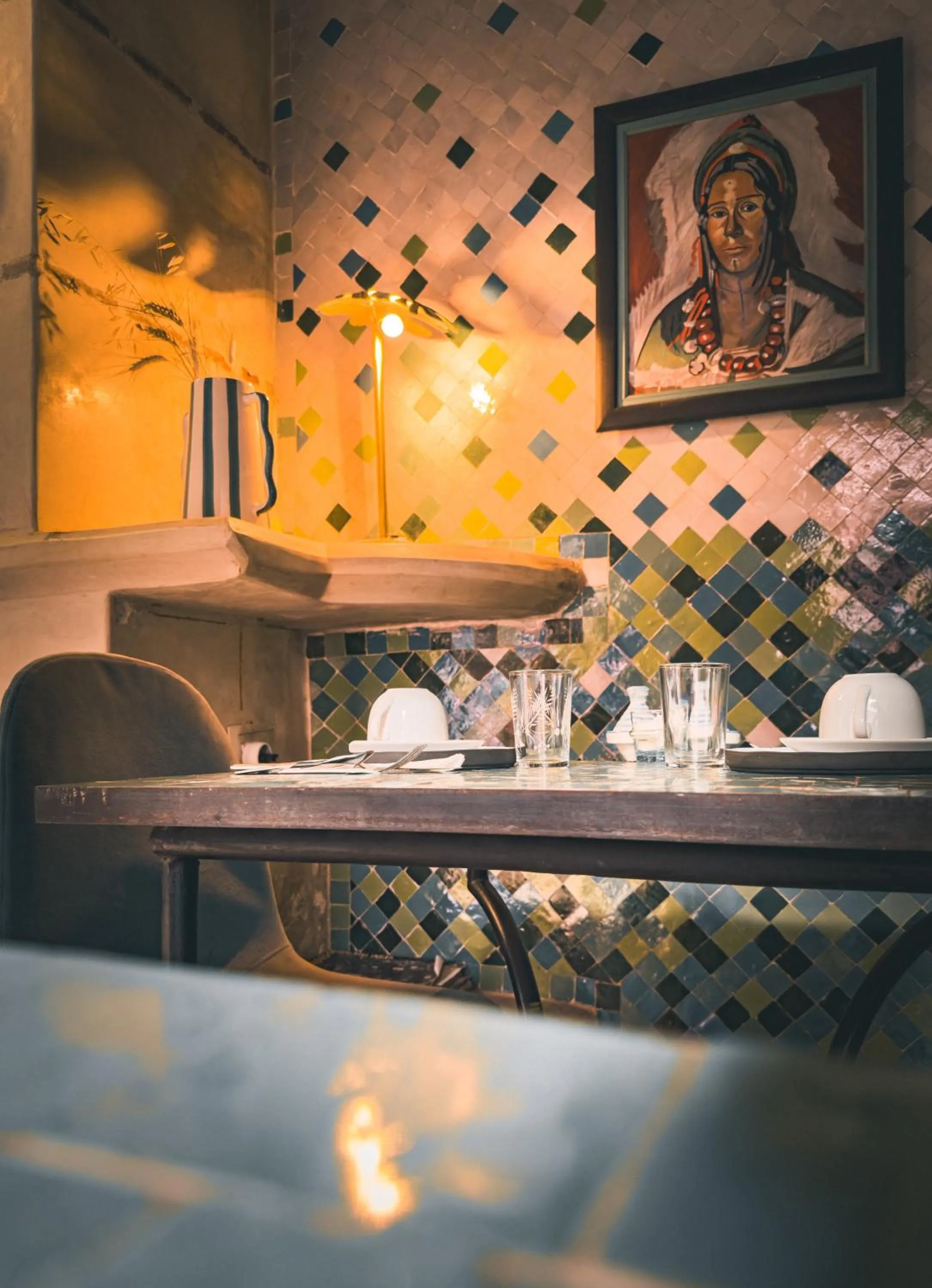 Restaurant/places to eat in Riad Lauriers Blancs