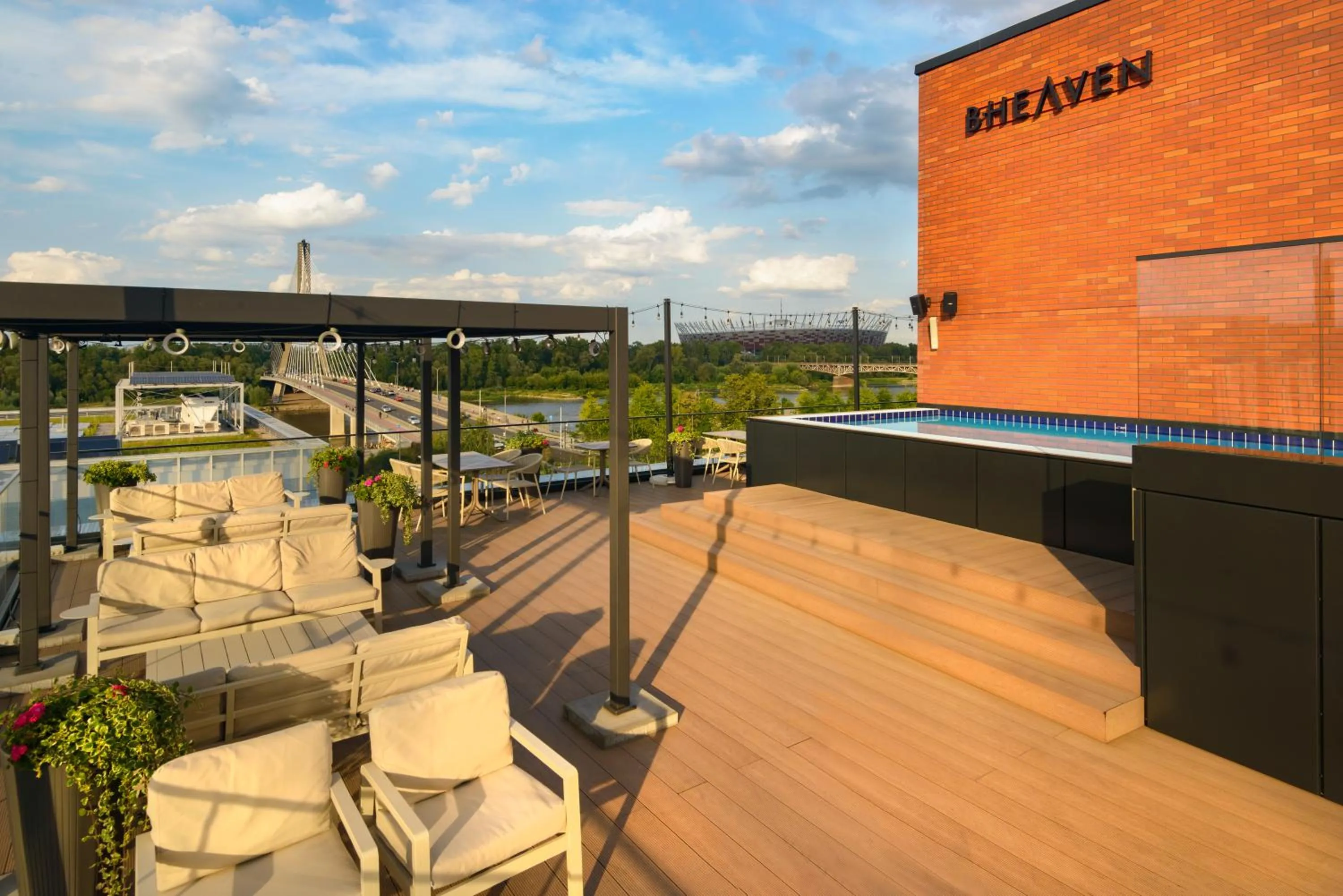 Swimming pool in Barceló Warsaw Powiśle