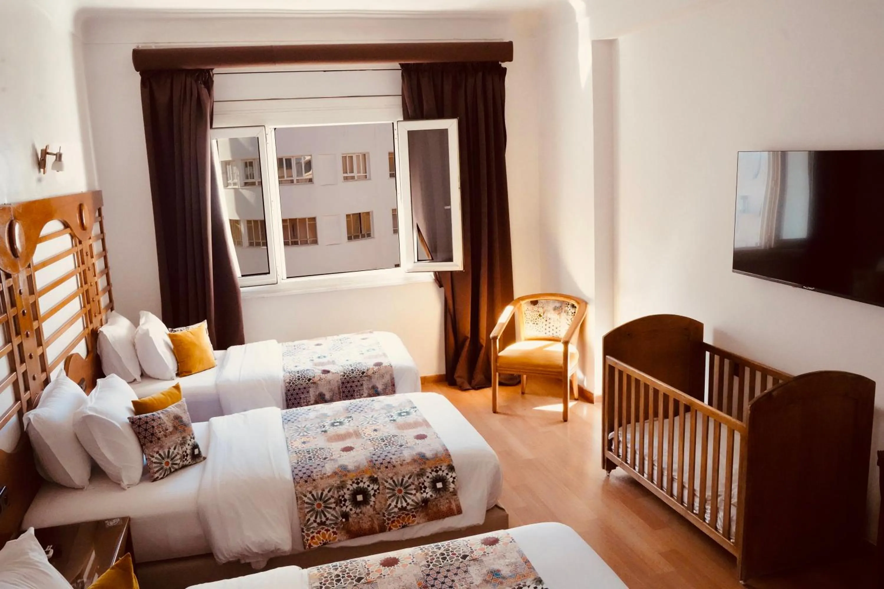 Bed in Hôtel Rembrandt