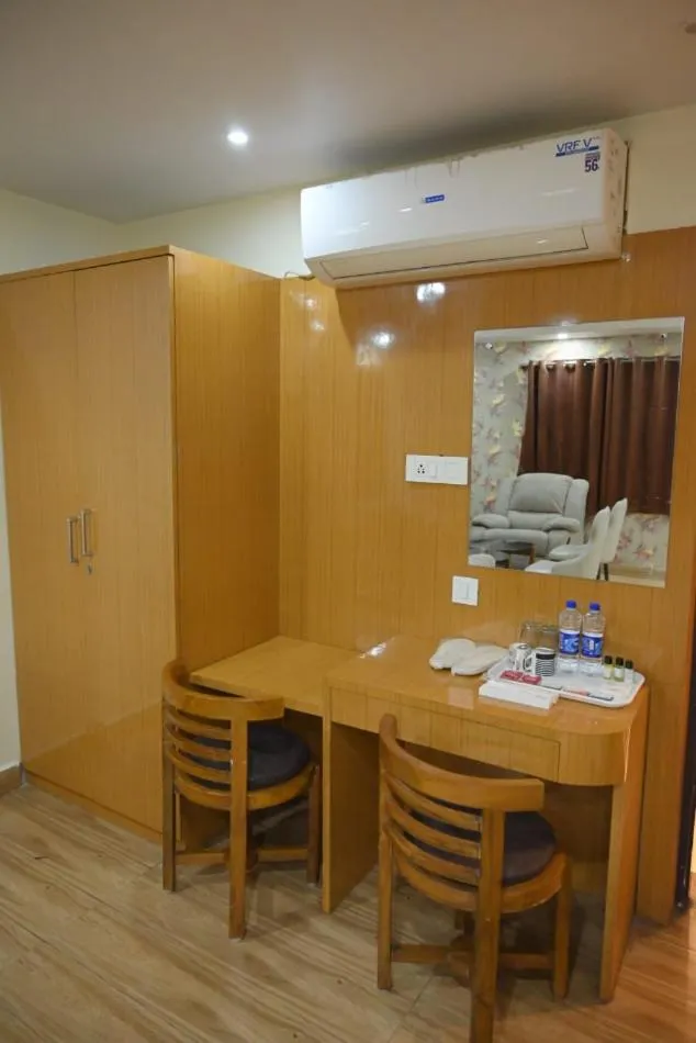 Seating area in Hotel Jyoti International