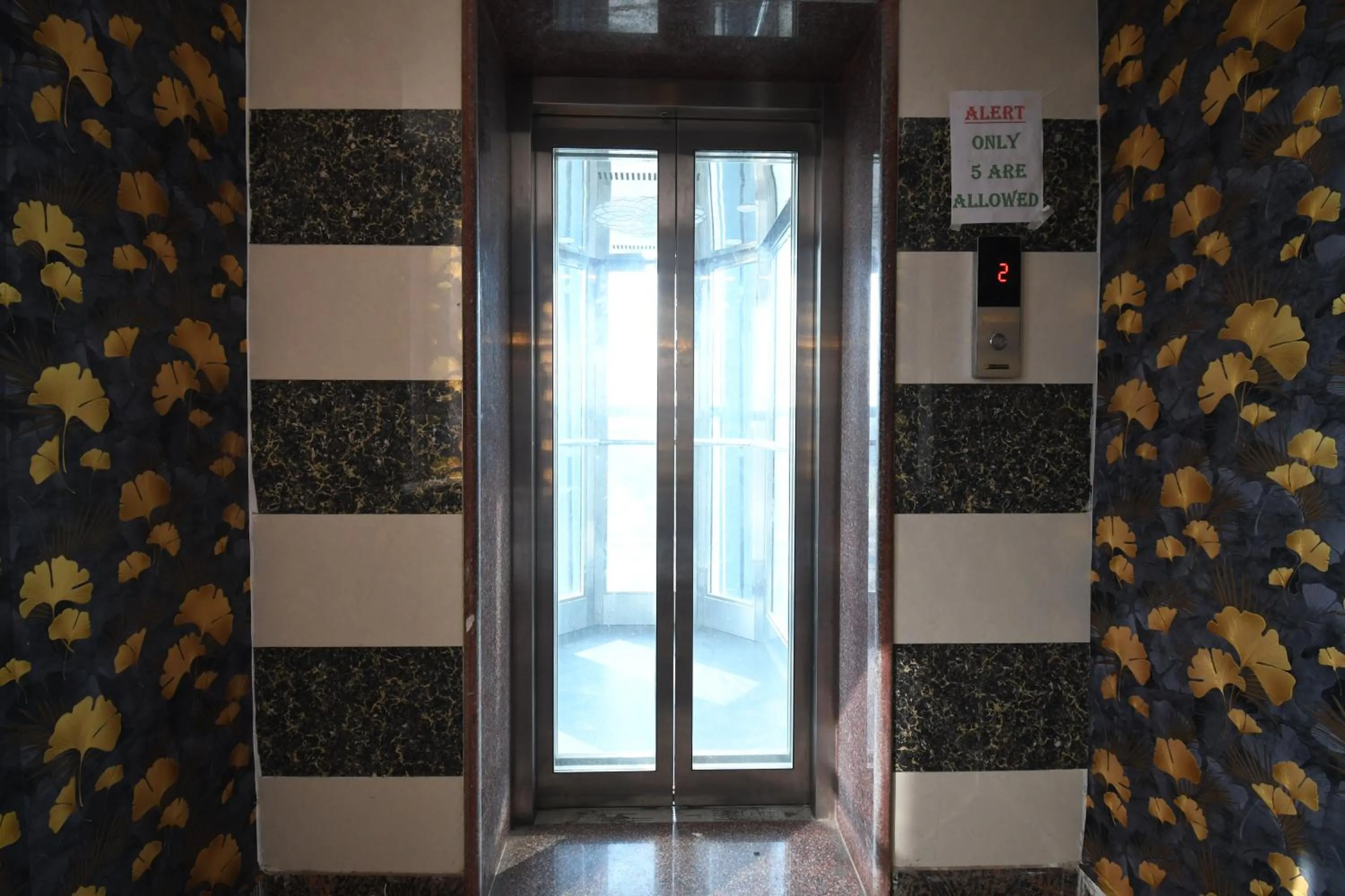 elevator in Hotel Jyoti International
