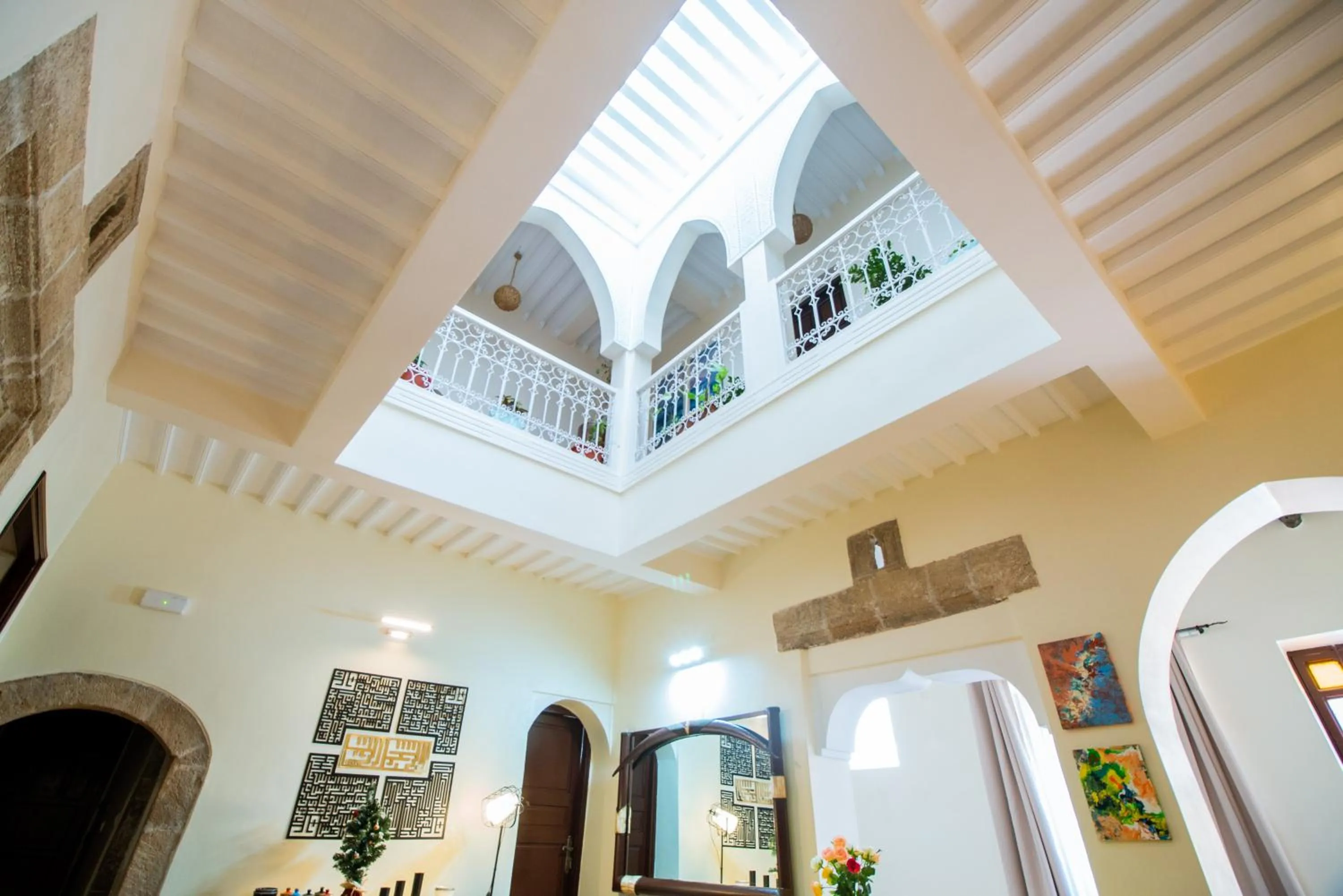Lobby or reception in Riad Asmitou