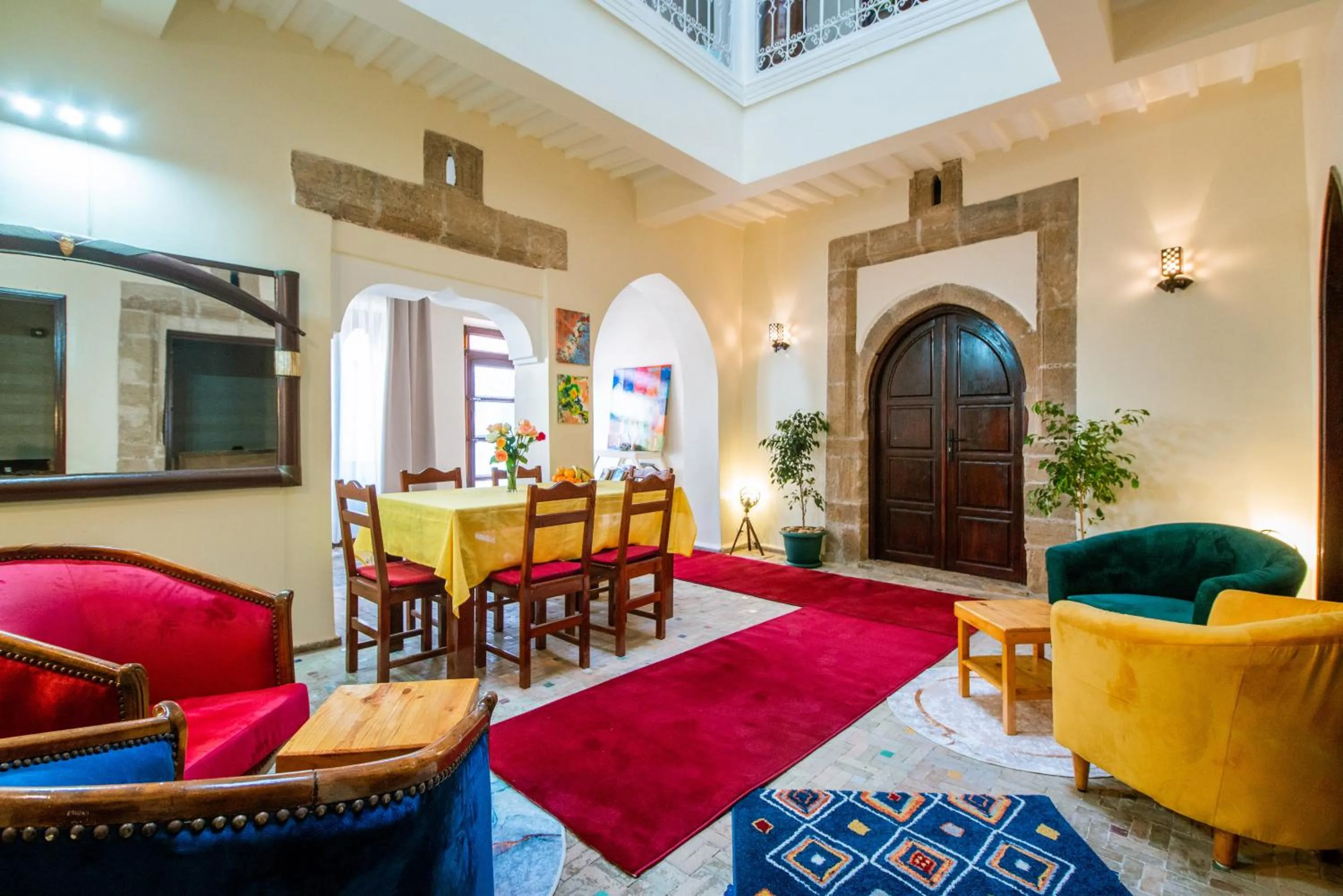 Lobby or reception in Riad Asmitou