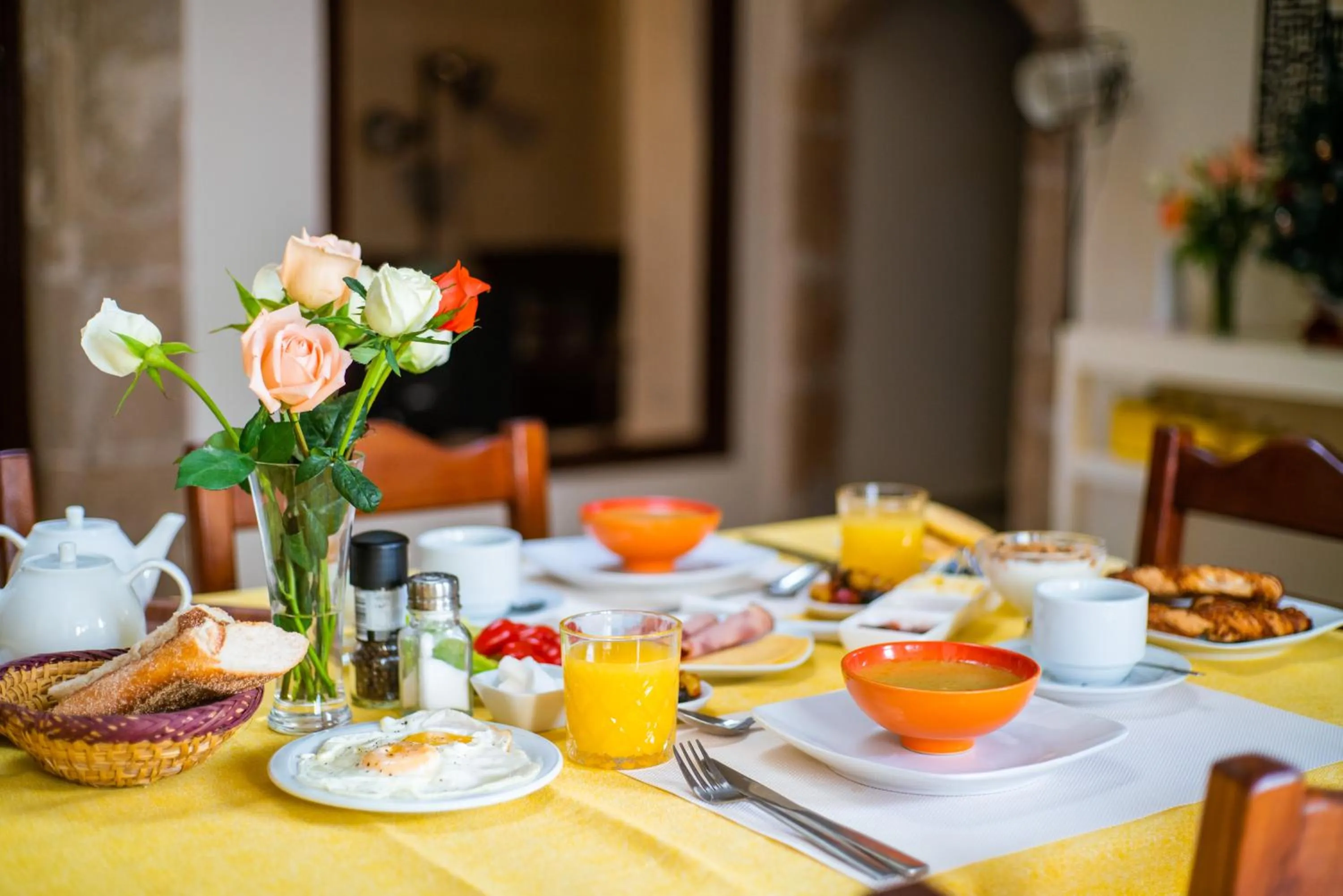 Food and drinks in Riad Asmitou