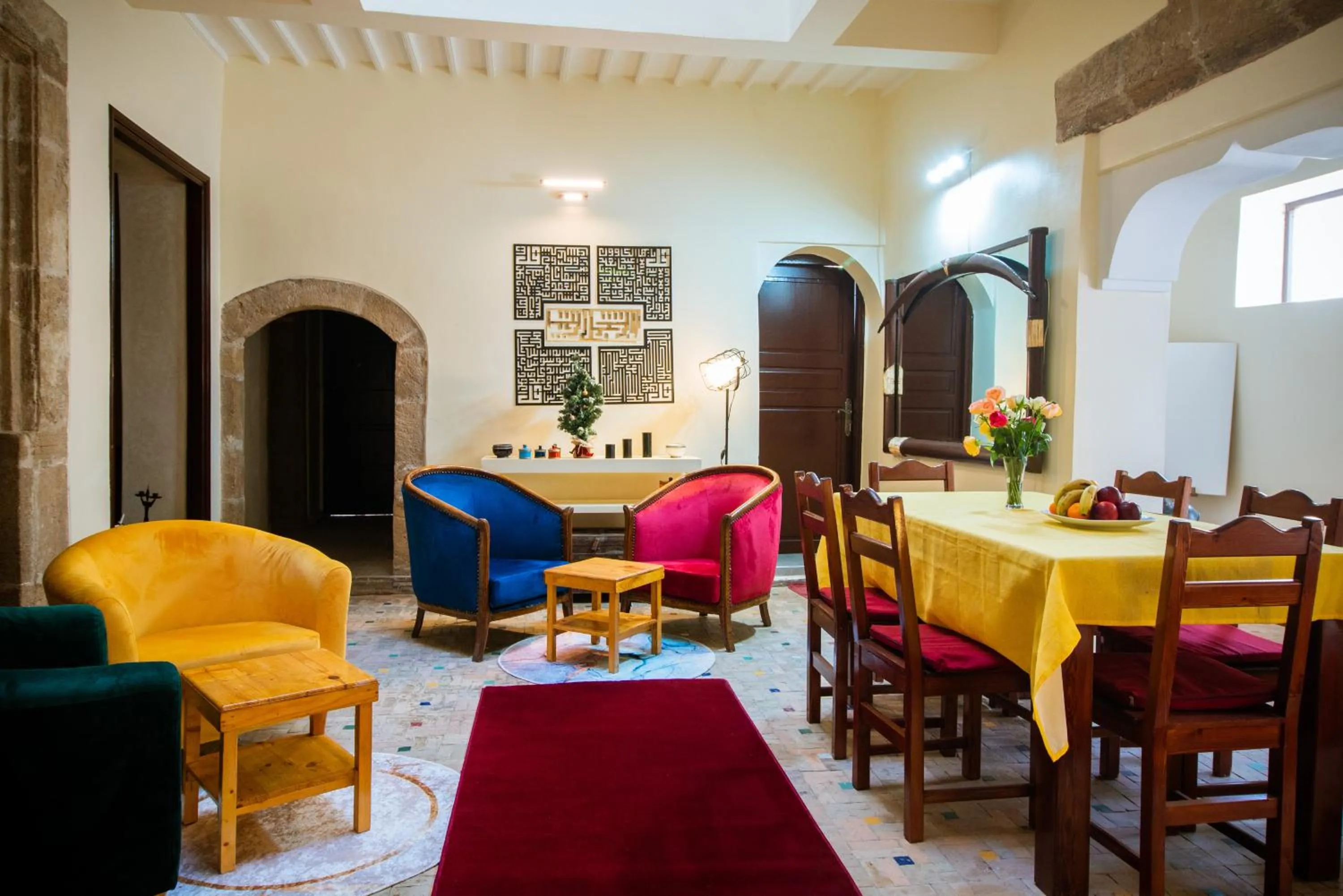 Lobby or reception in Riad Asmitou