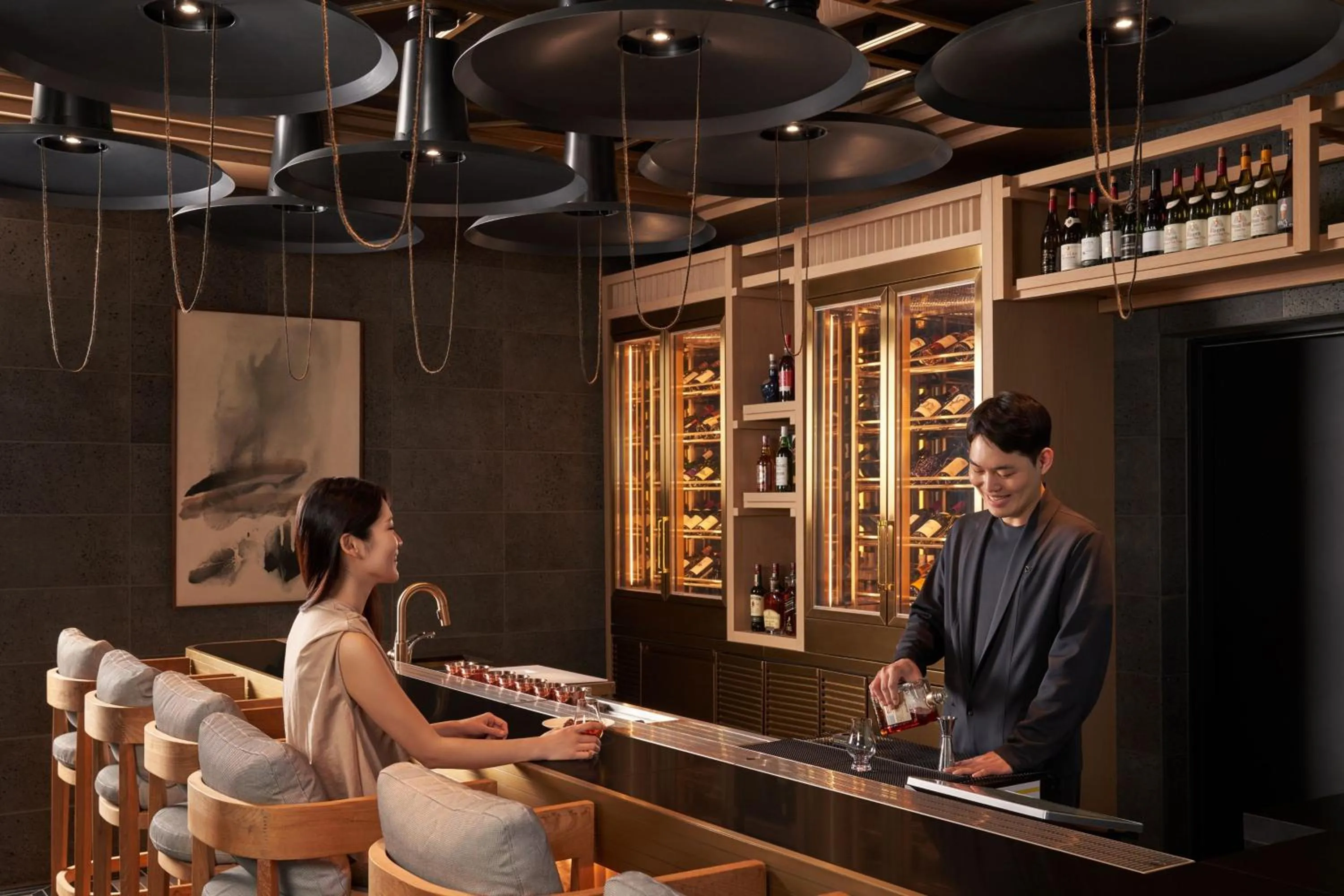 Lounge or bar in JW Marriott Jeju Resort & Spa
