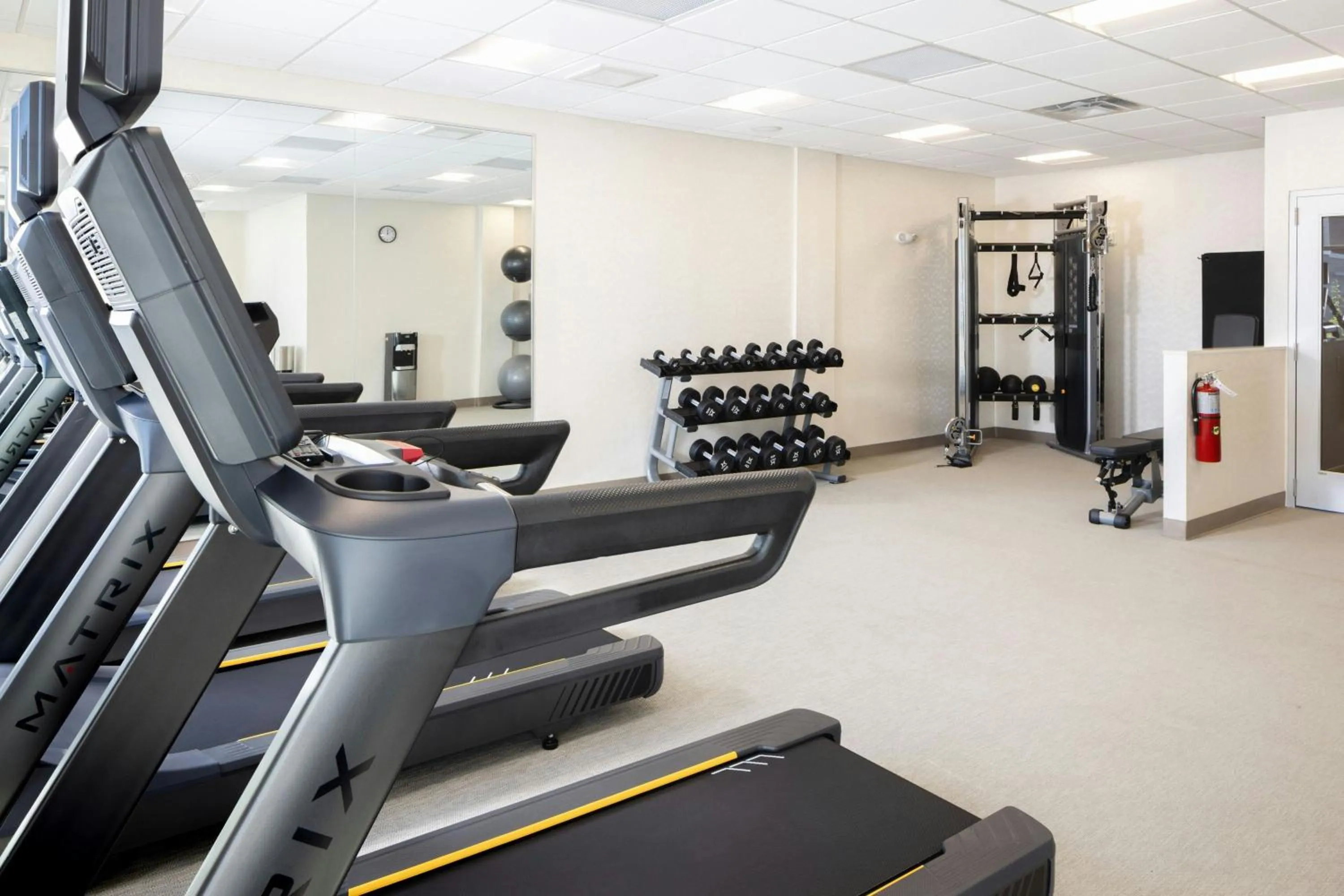 Fitness centre/facilities in SpringHill Suites by Marriott Detroit Sterling Heights