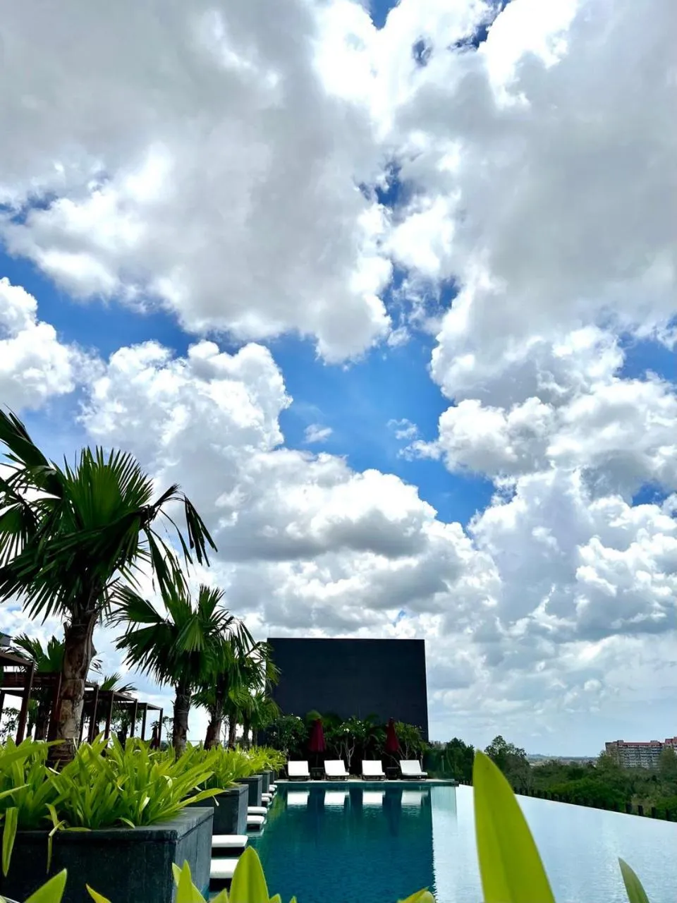 Pool view in Courtyard by Marriott Melaka