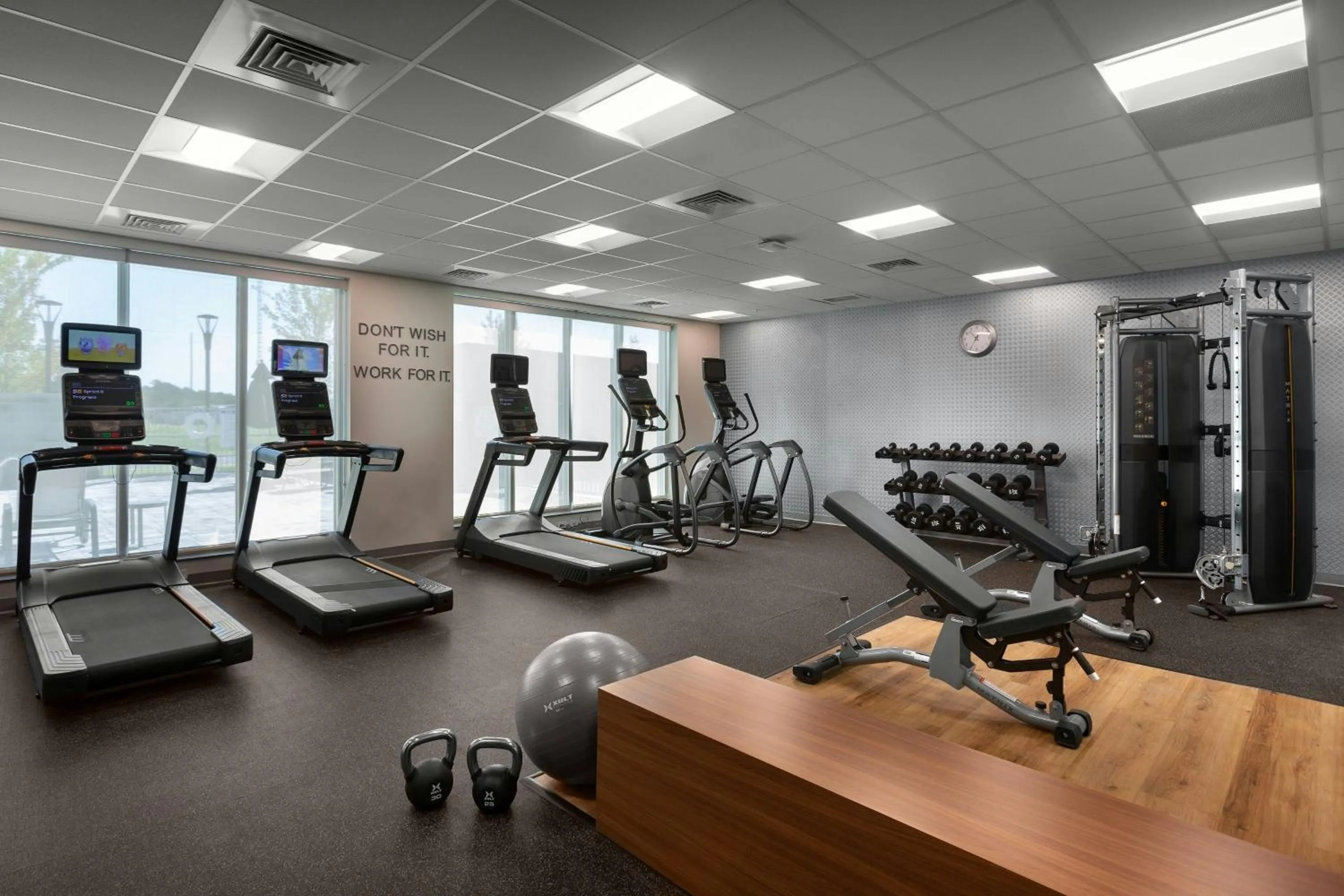 Fitness centre/facilities in Fairfield by Marriott Inn & Suites Coastal Carolina Conway