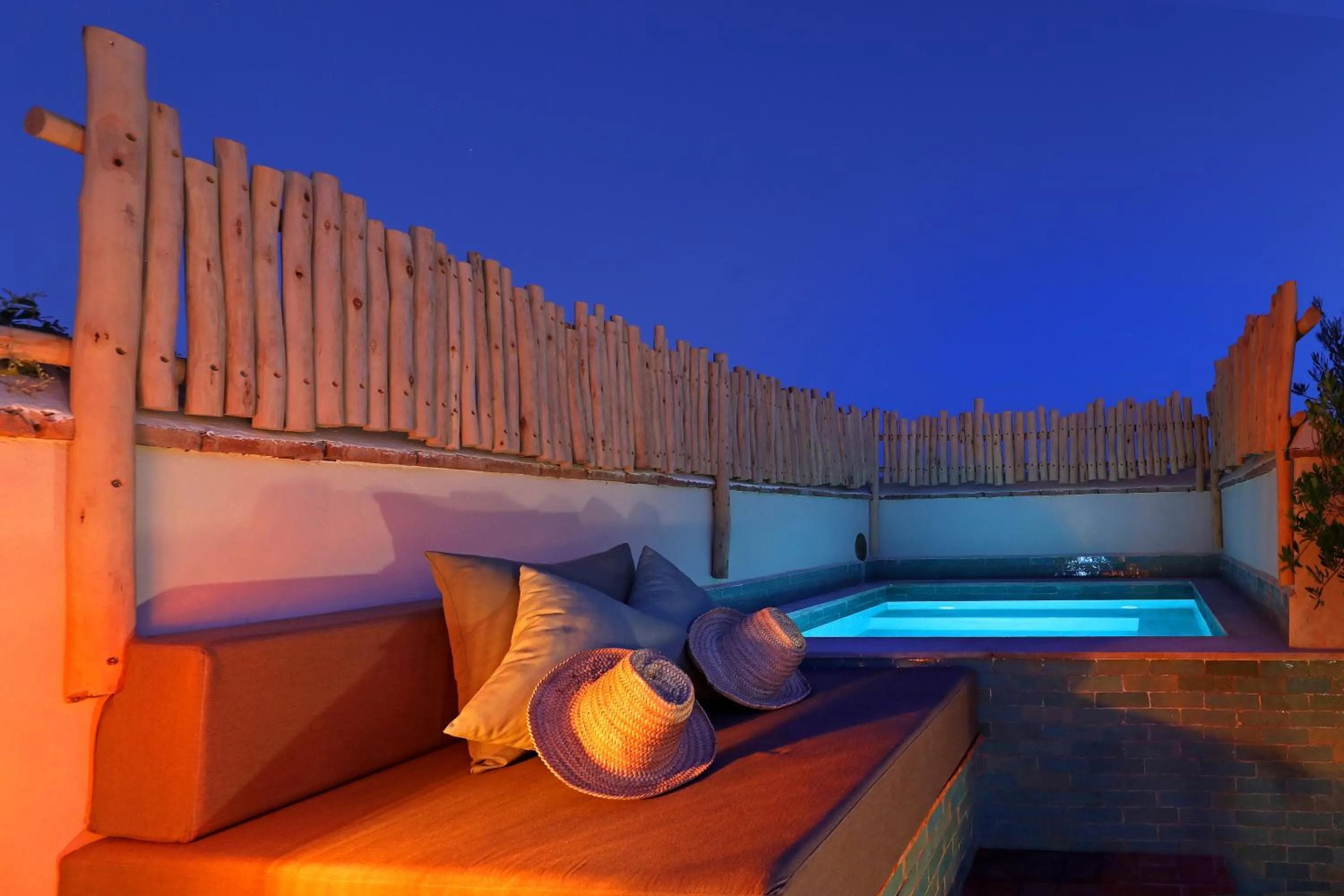 Swimming pool in Riad Dar Beldia and Spa