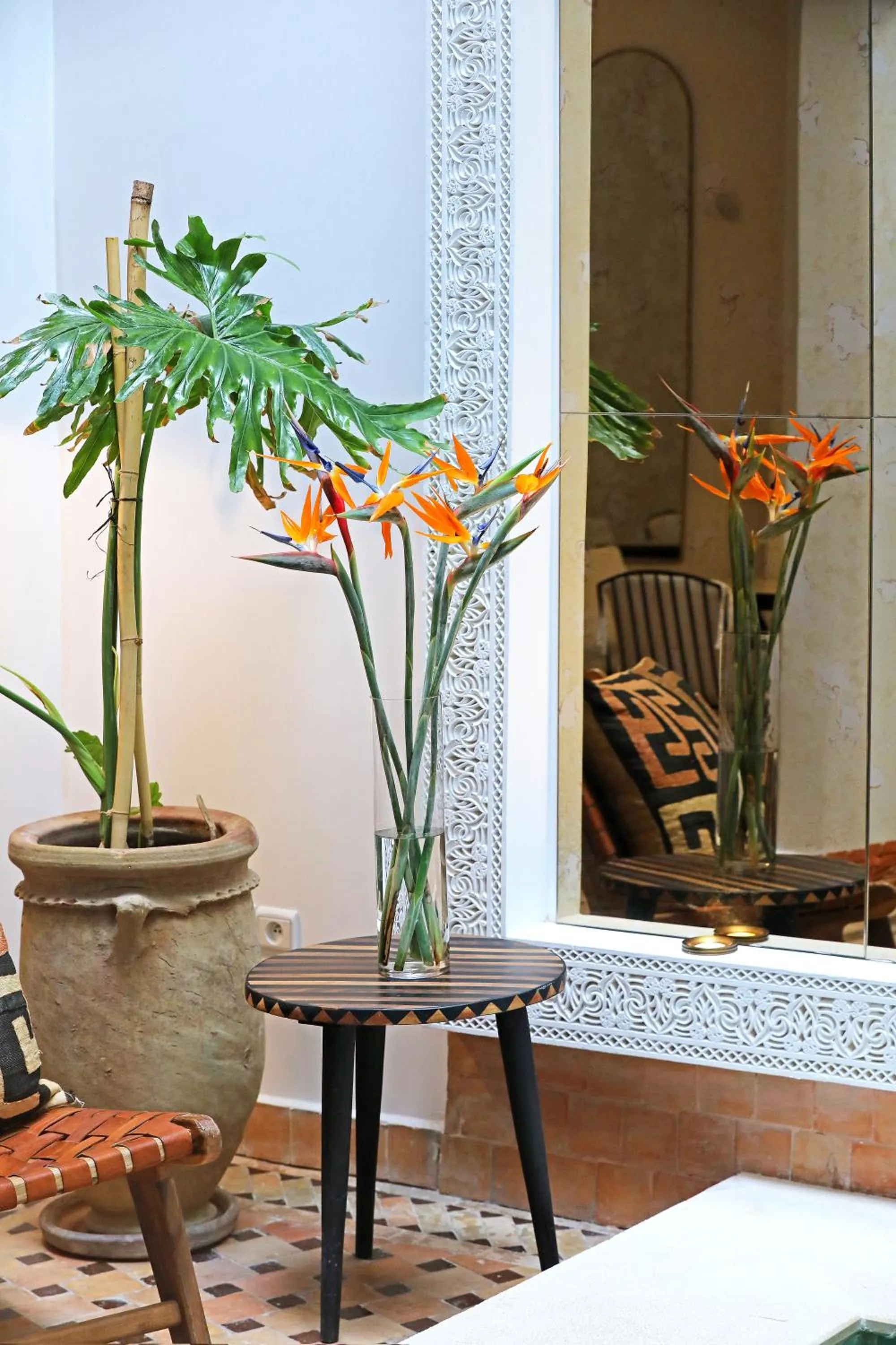 Patio in Riad Dar Beldia and Spa