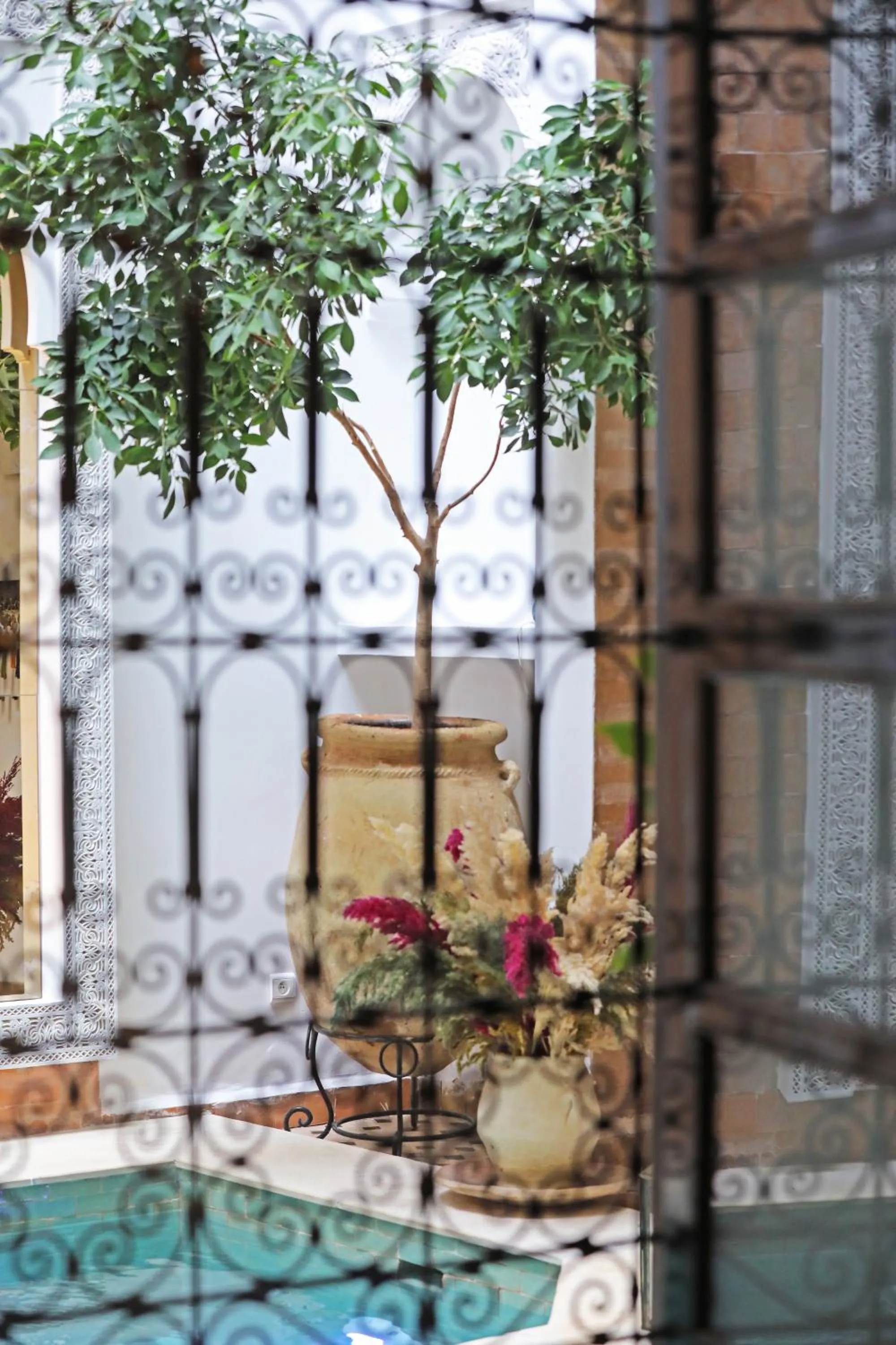 Pool view in Riad Dar Beldia and Spa