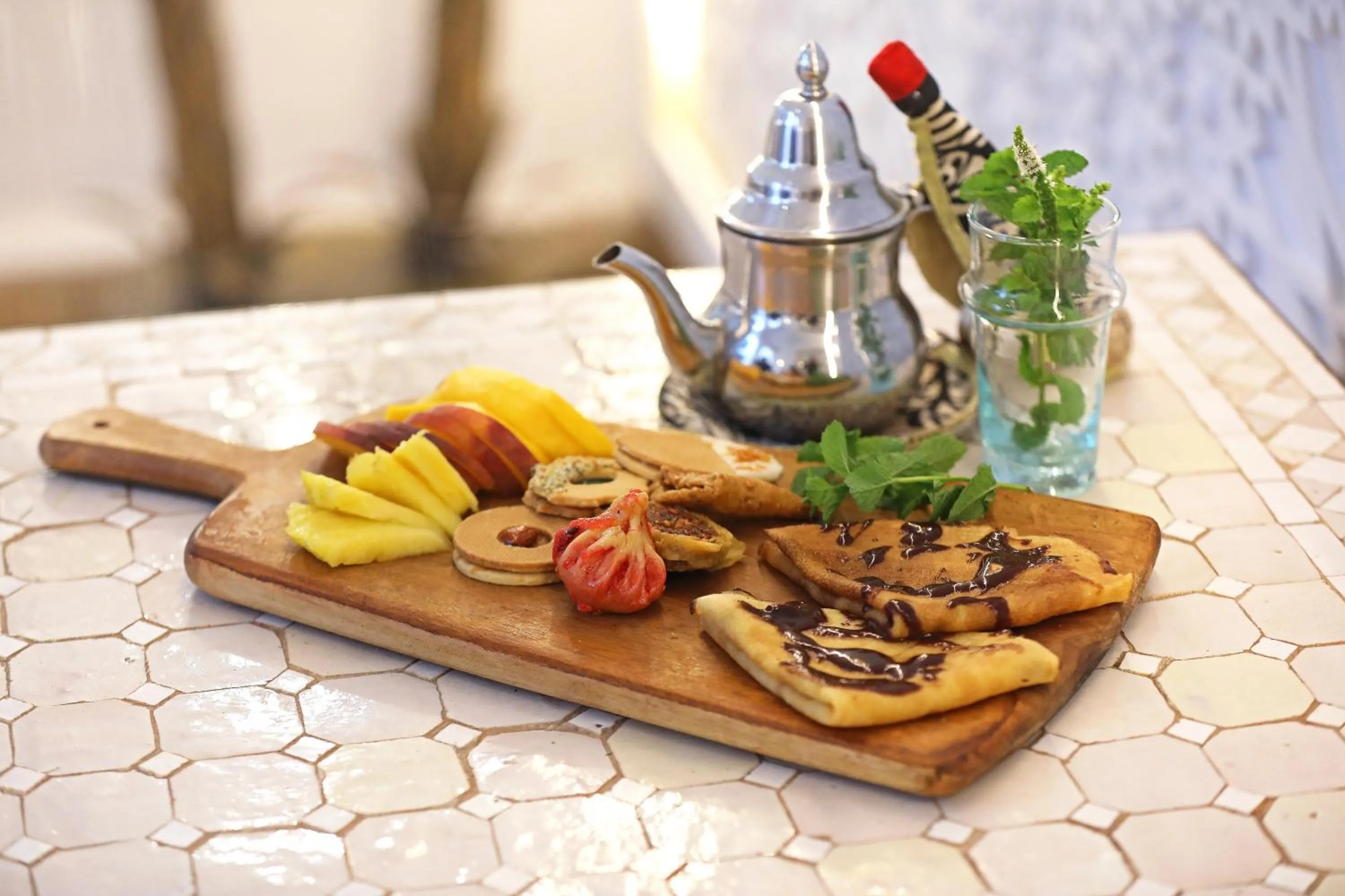 Food and drinks in Riad Dar Beldia and Spa