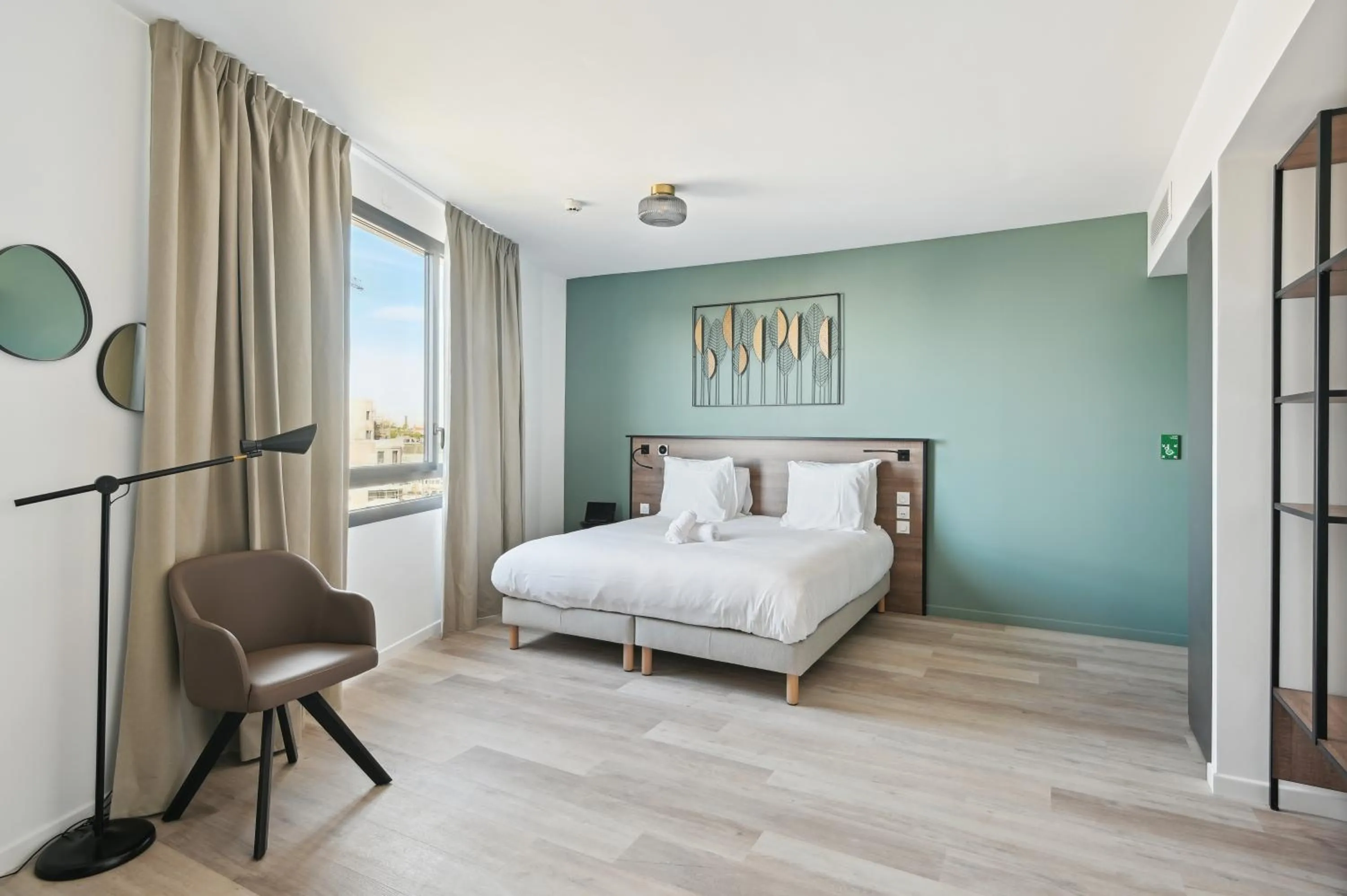 Bed in All Suites Paris Ouest Colombes