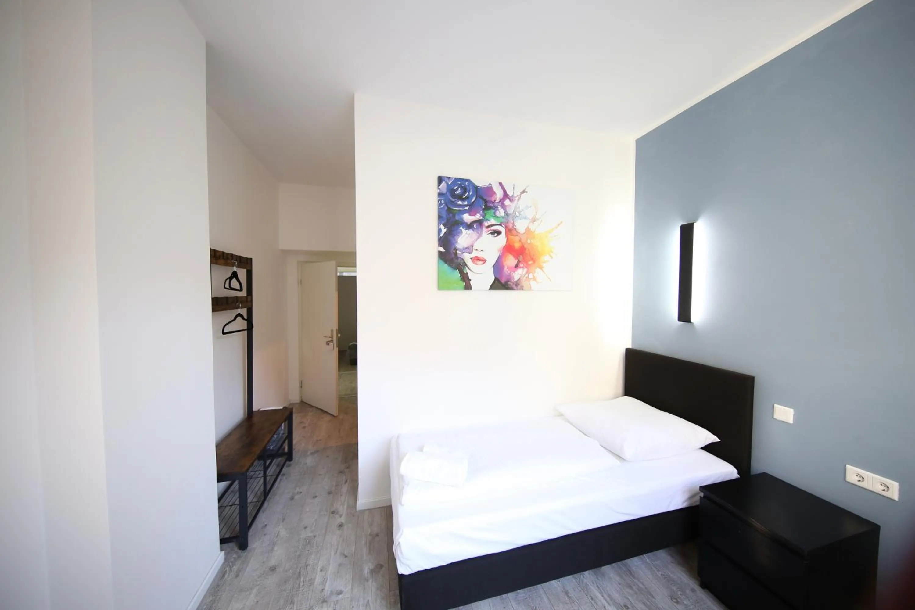 Bed in LUXOMES: Aparthotel Nürnberg Zentrum Süd