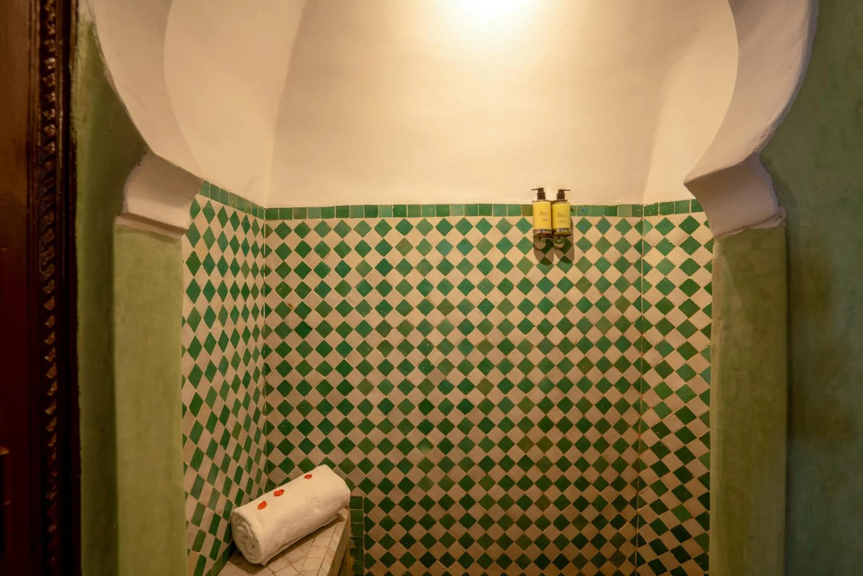 Shower in riad dar nejma & Spa