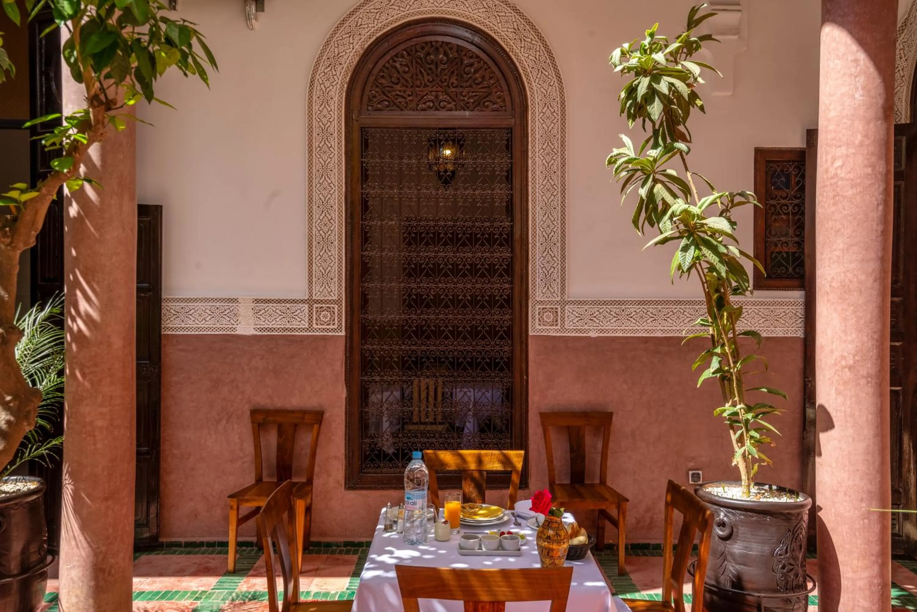 Seating area in riad dar nejma & Spa