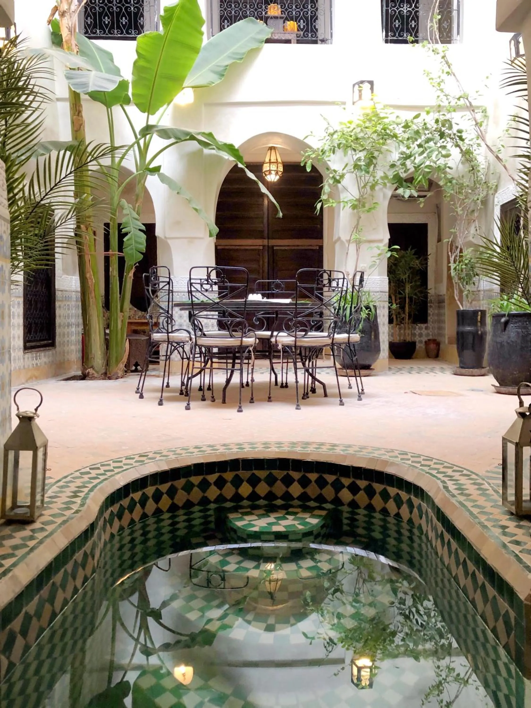 Patio in Riad Al Mamoune