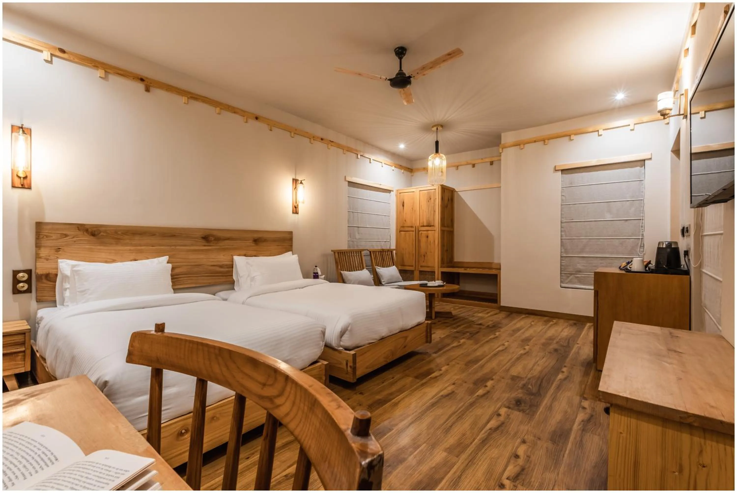 Bedroom, Bed in essence AT LADAKH