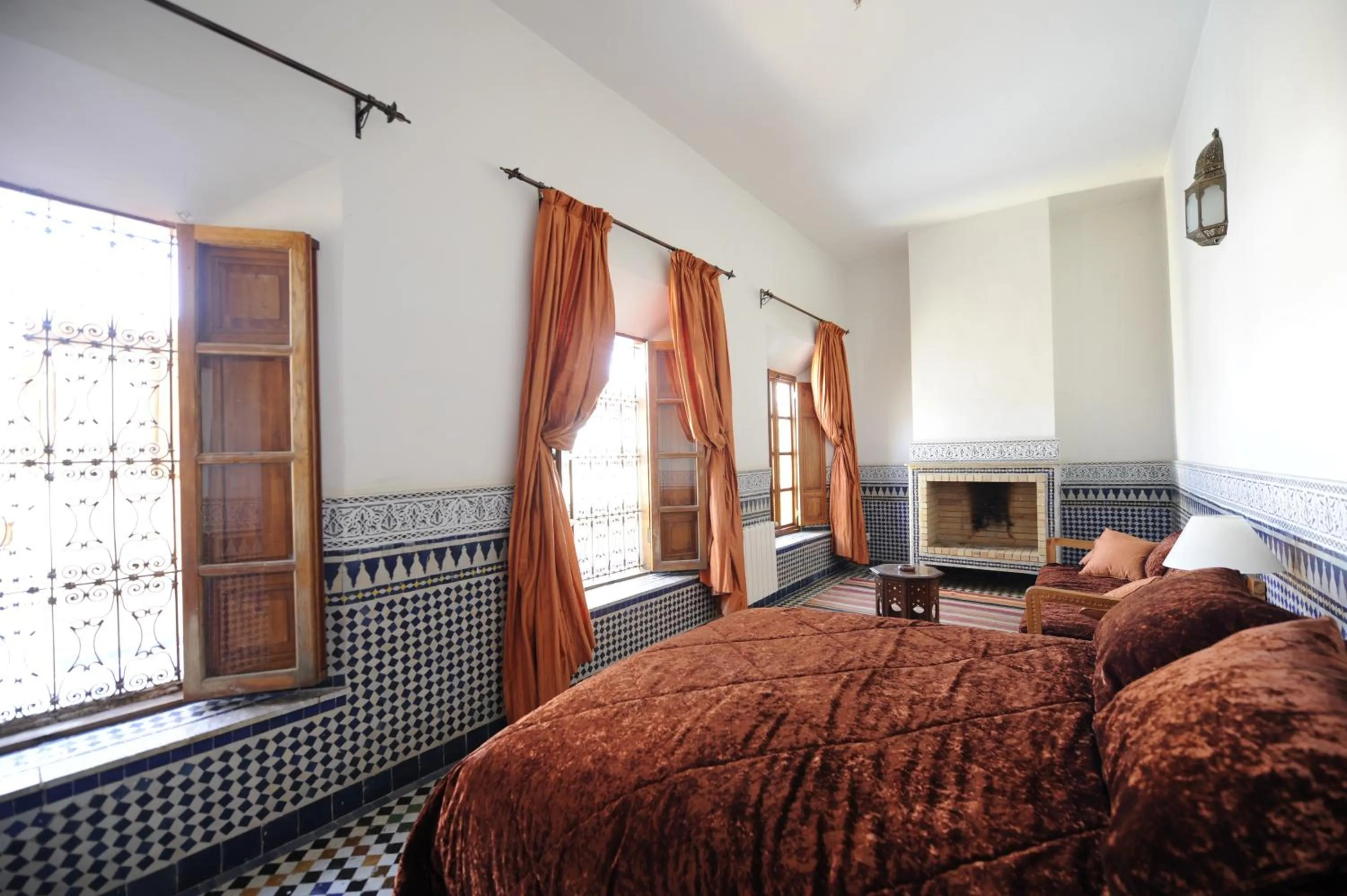 Bedroom, Bed in Riad Au 20 Jasmins