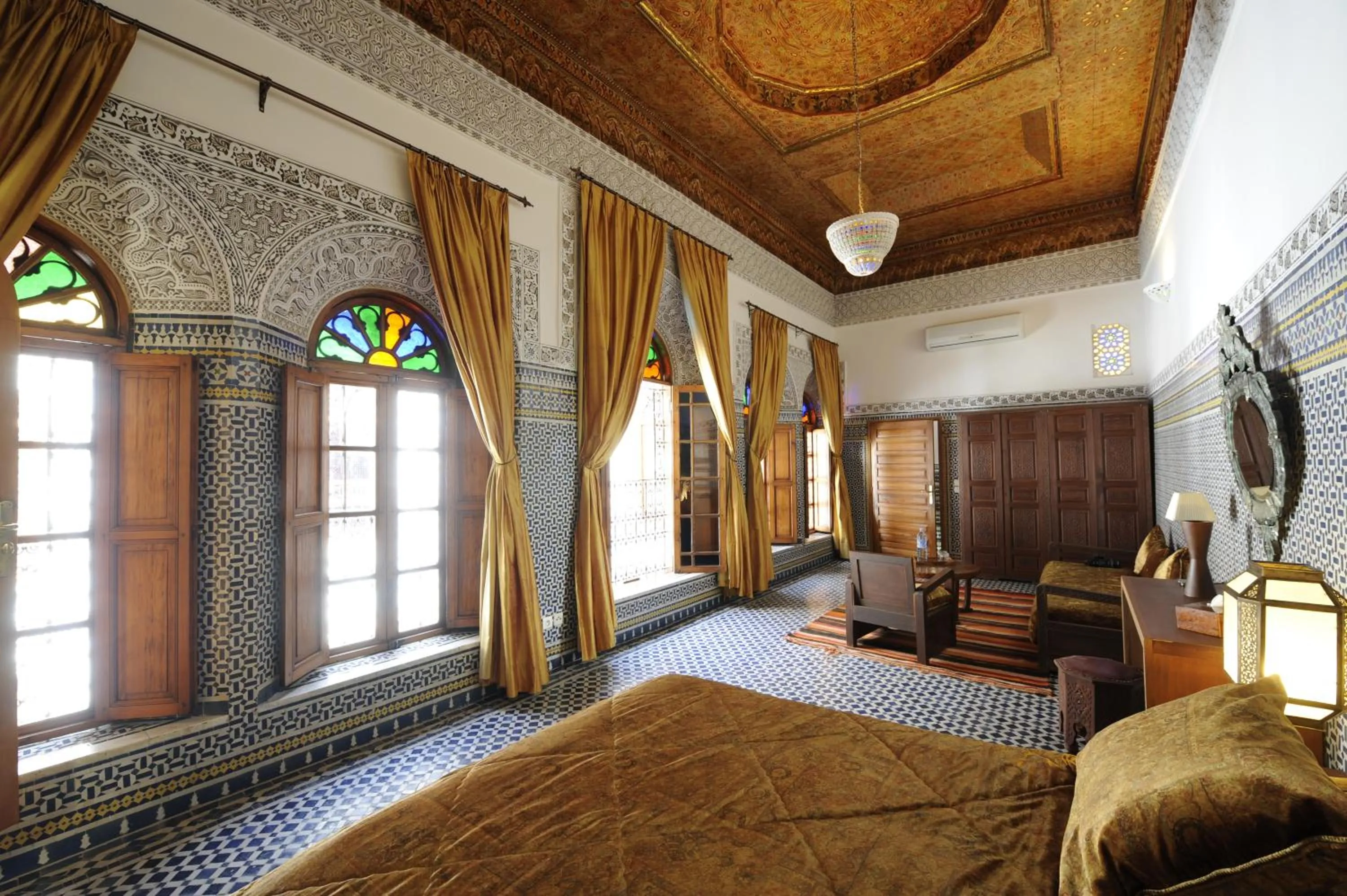 Bedroom, Bed in Riad Au 20 Jasmins