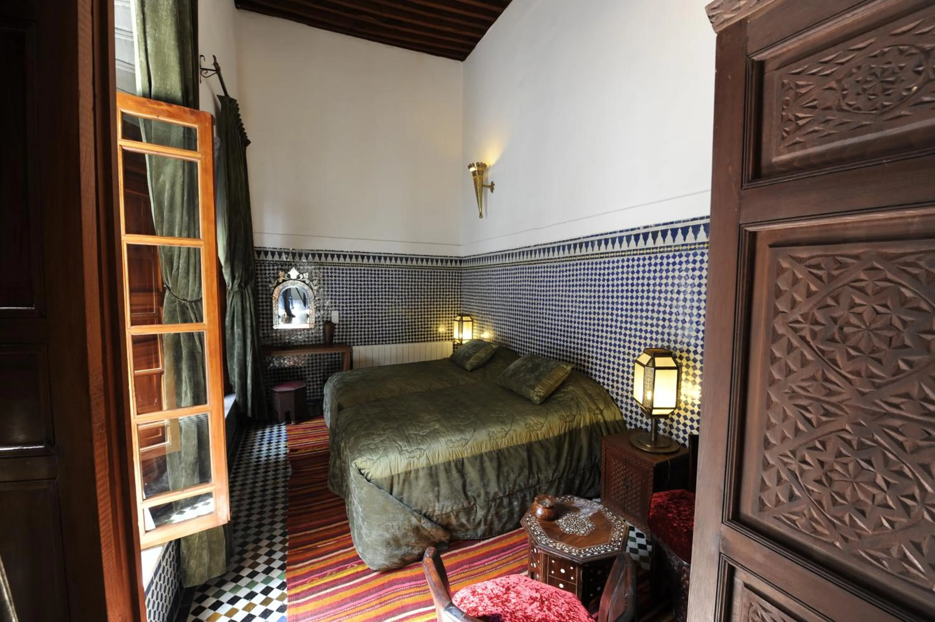 Bedroom, Bed in Riad Au 20 Jasmins