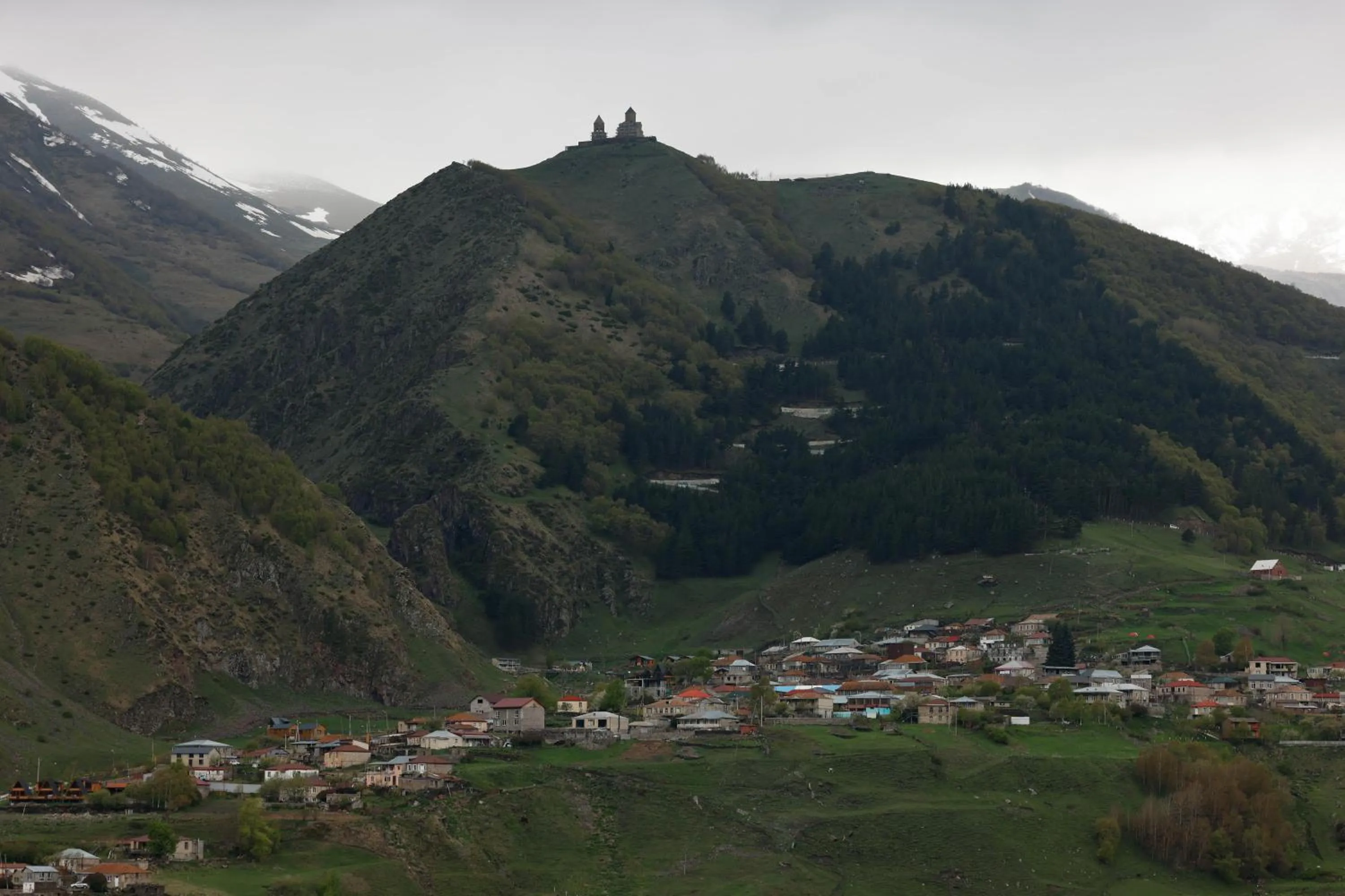 View (from property/room) in Hotel Memoir Kazbegi by DNT Group