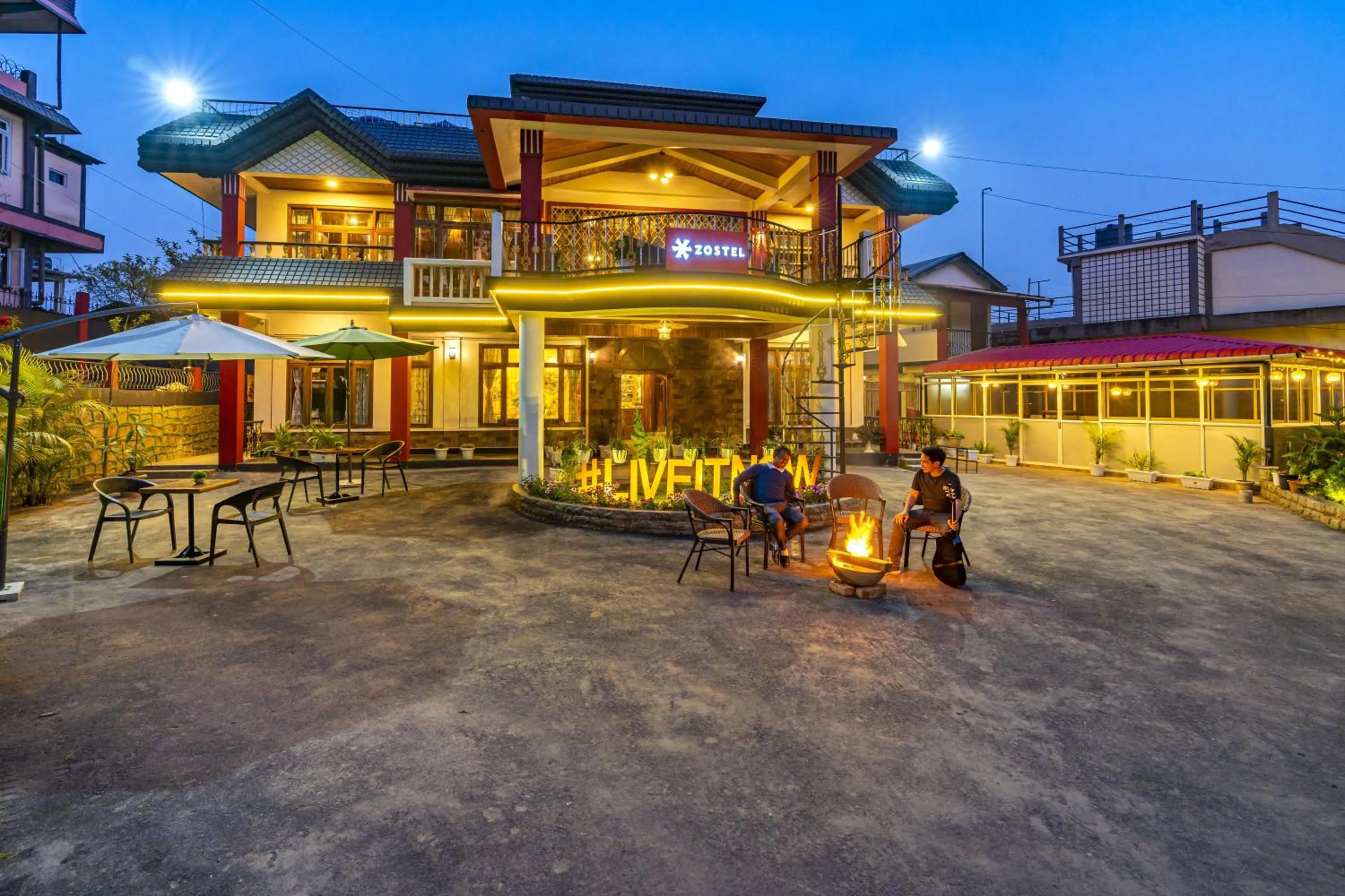 Property building in Zostel Shillong