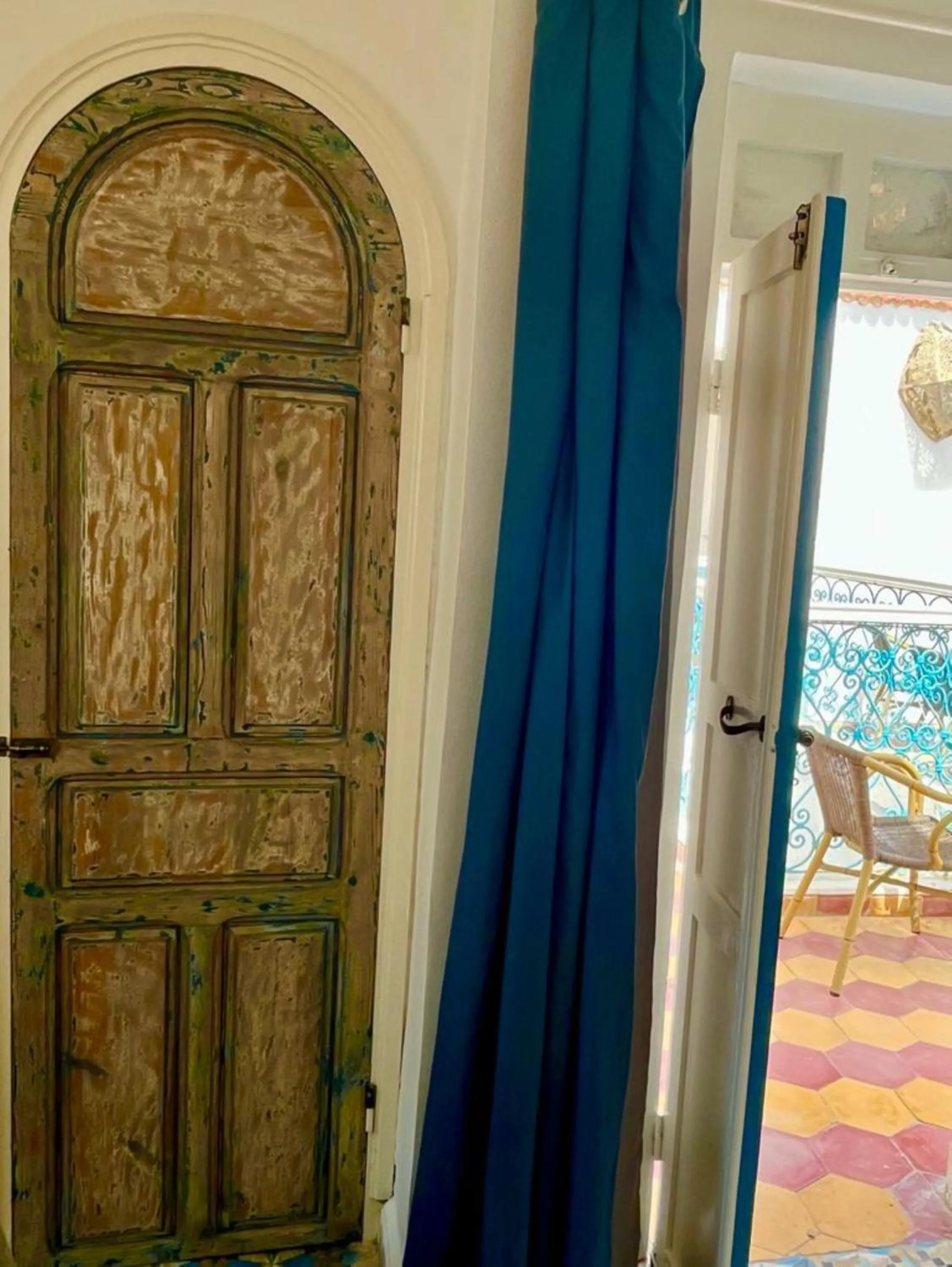 Bedroom in Hôtel Emeraude Essaouira