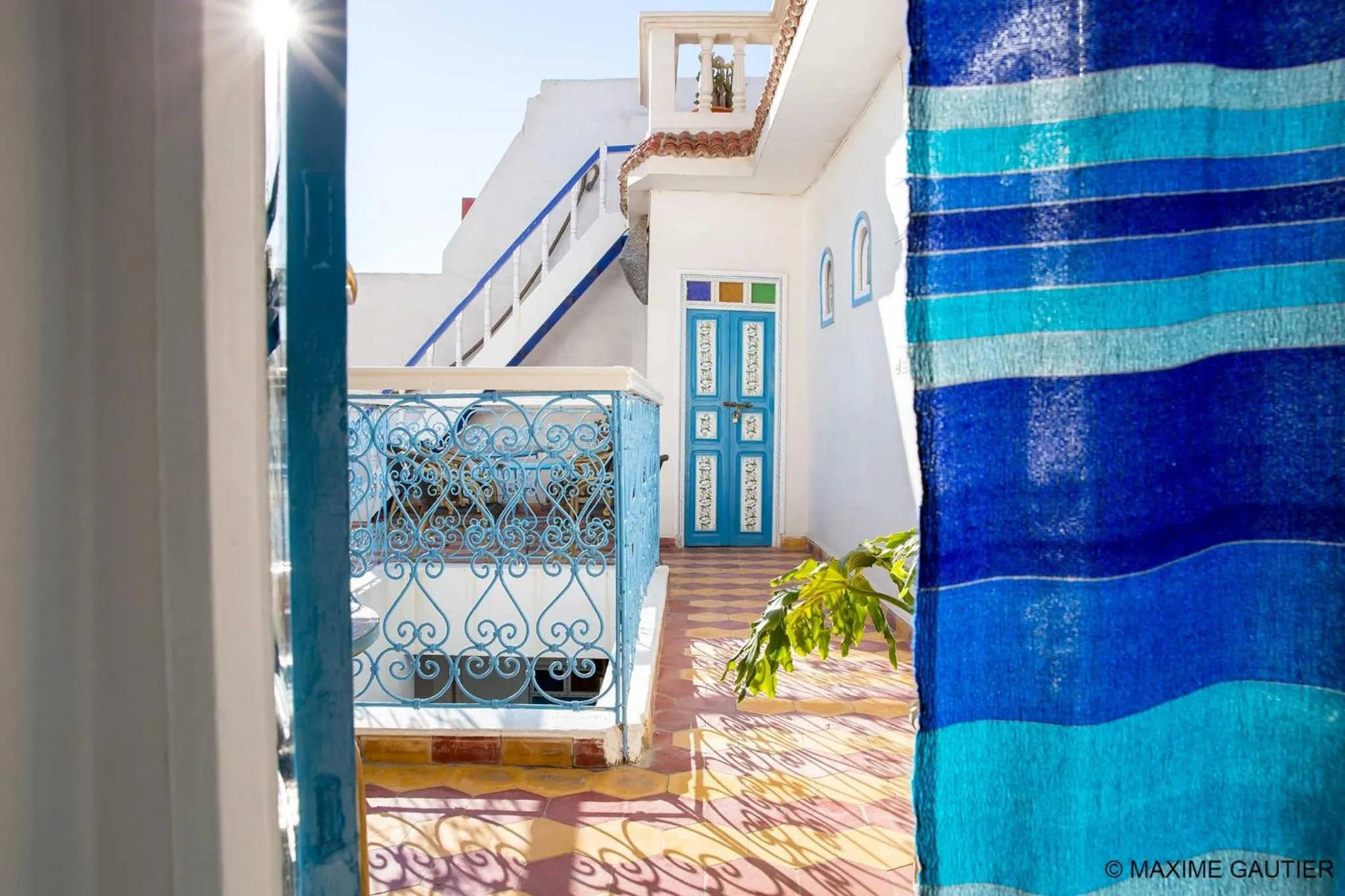 Sunrise in Hôtel Emeraude Essaouira