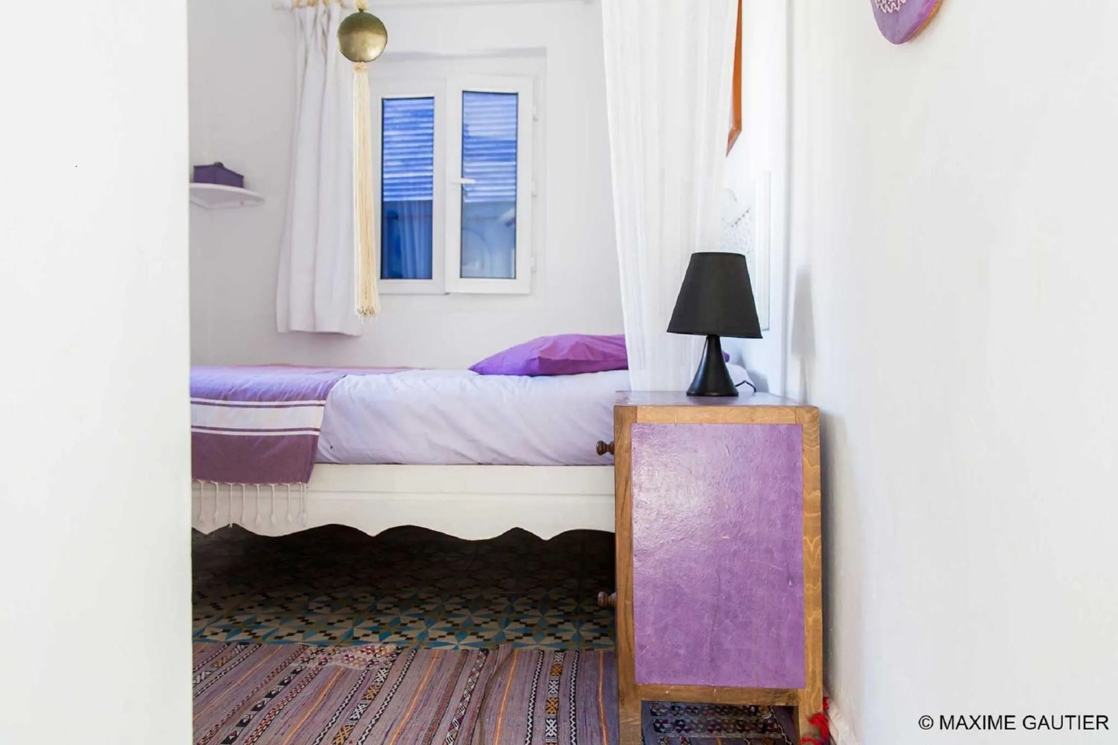 Bedroom, Bed in Hôtel Emeraude Essaouira